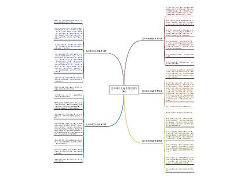 五年级作文桔子园(优选5篇)