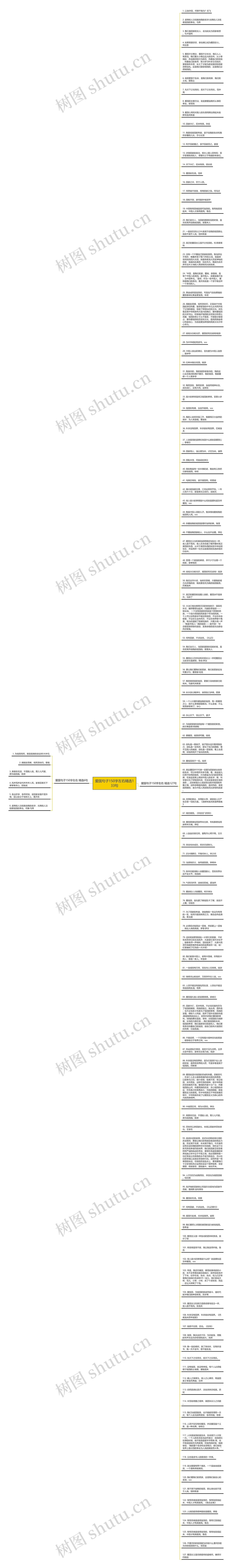 爱国句子150字左右精选133句思维导图