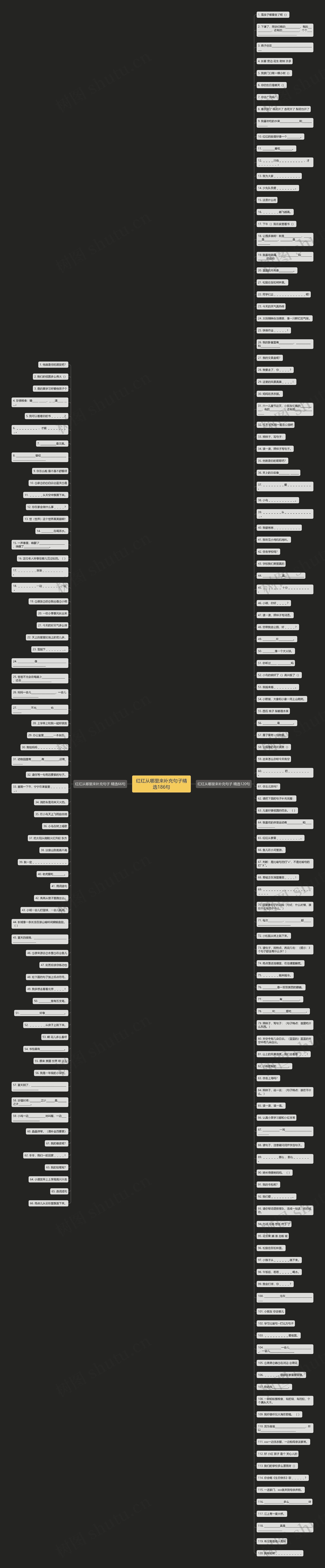 红红从哪里来补充句子精选186句思维导图