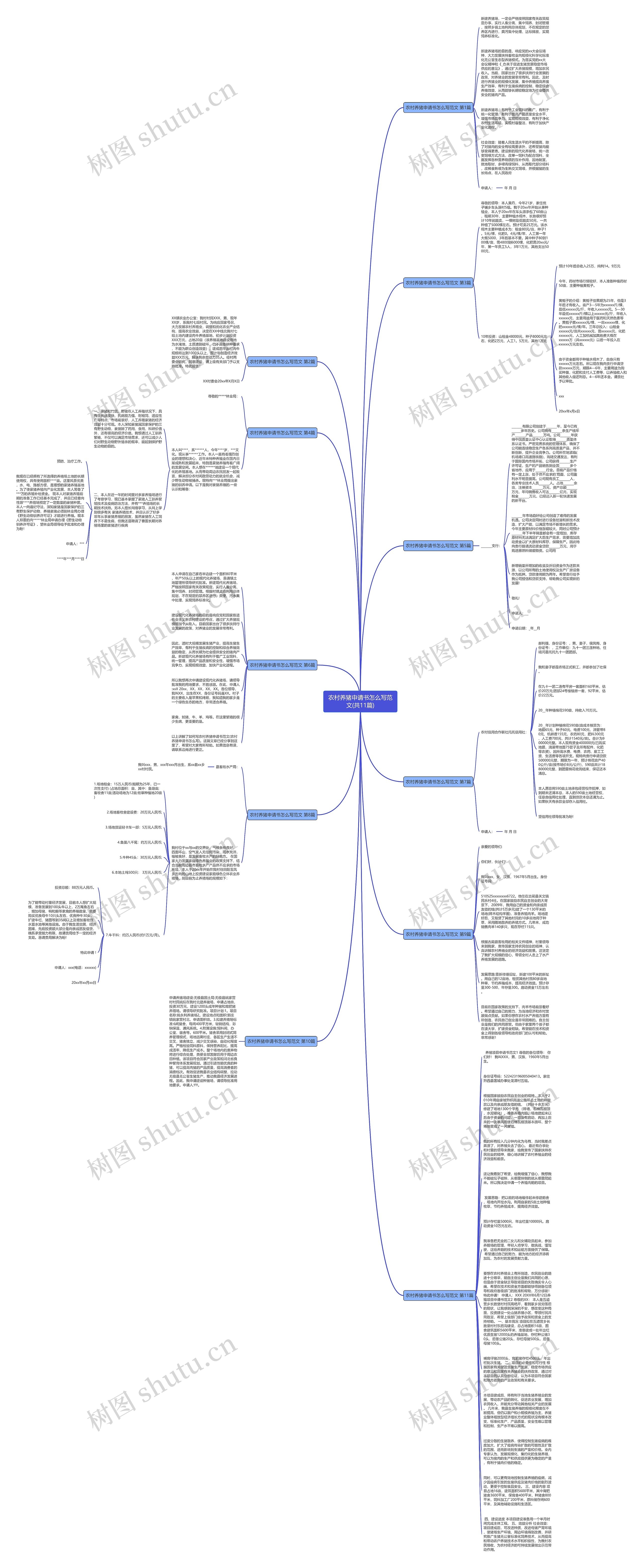 农村养猪申请书怎么写范文(共11篇)思维导图