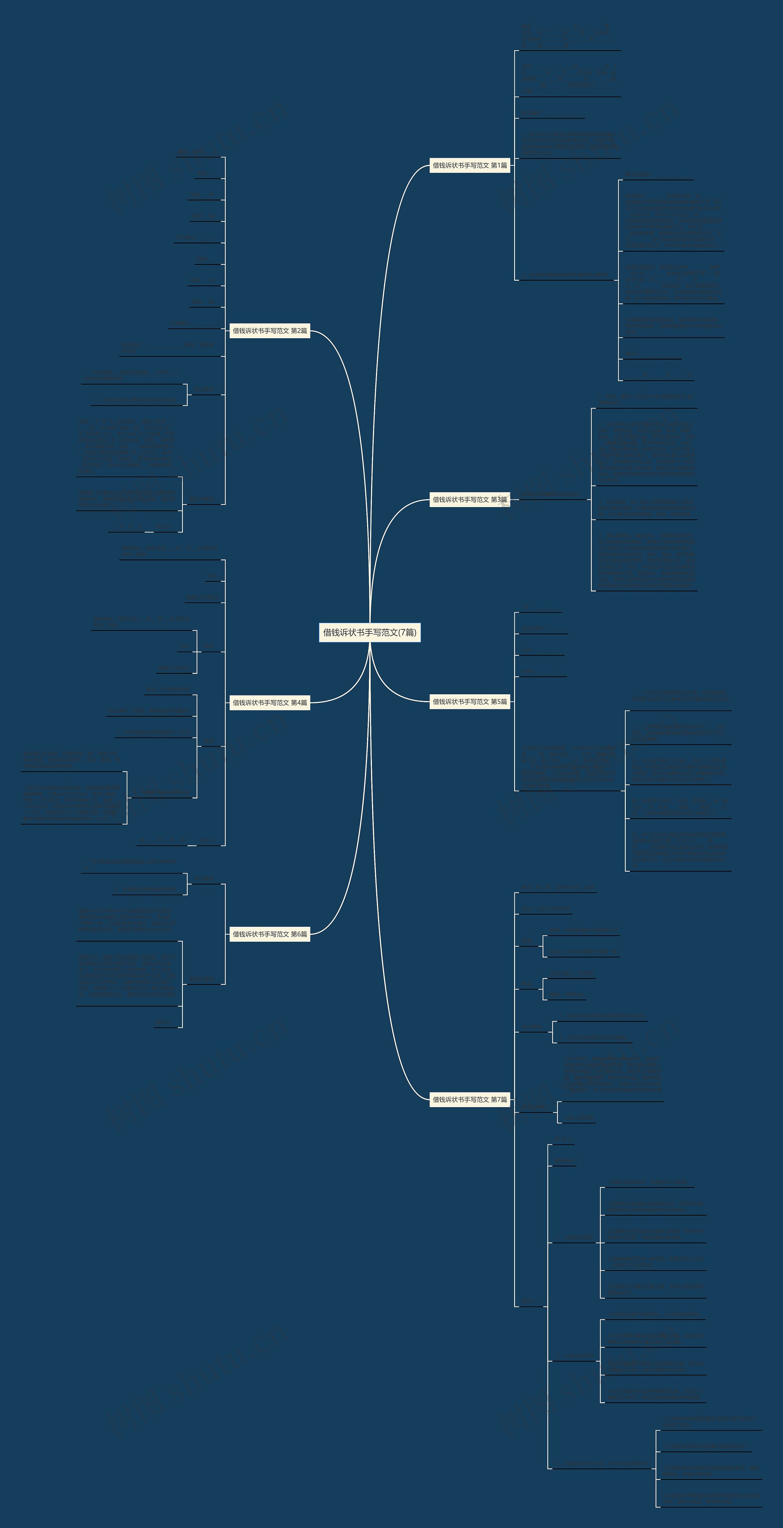 借钱诉状书手写范文(7篇) 借钱诉状书手写范文(7篇)