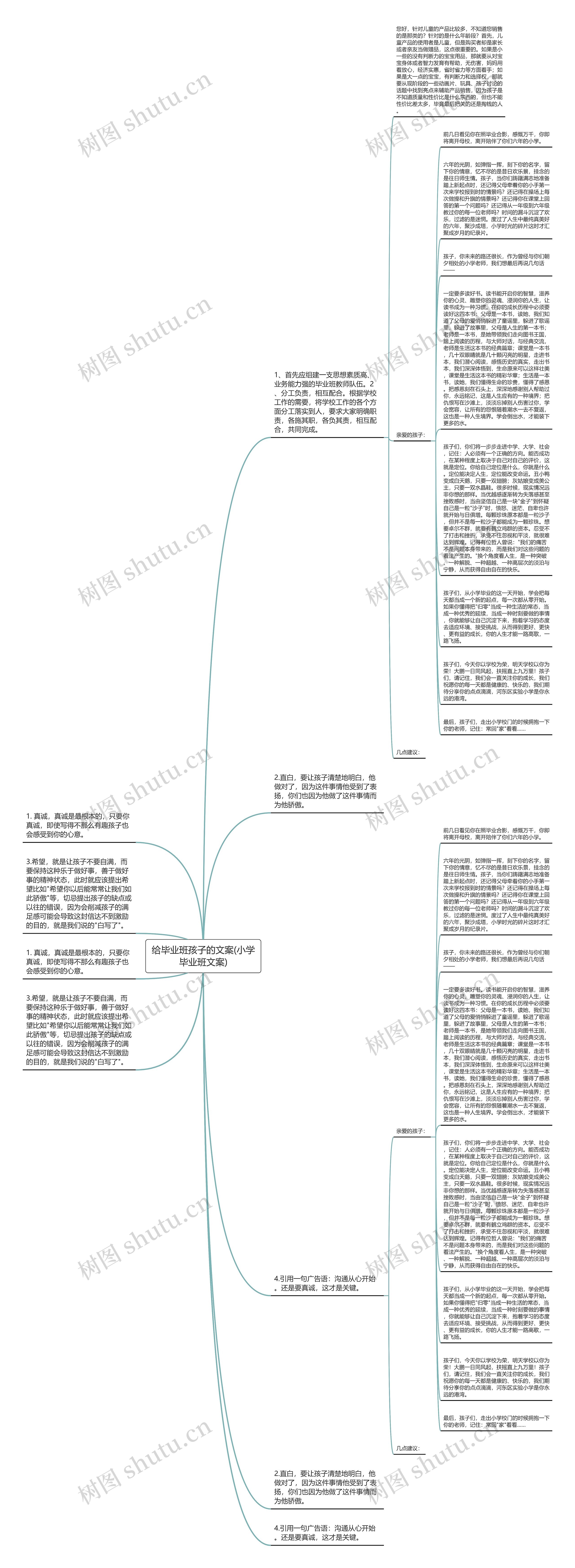 给毕业班孩子的文案(小学毕业班文案)