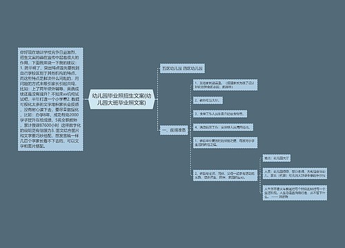 幼儿园毕业照招生文案(幼儿园大班毕业照文案)