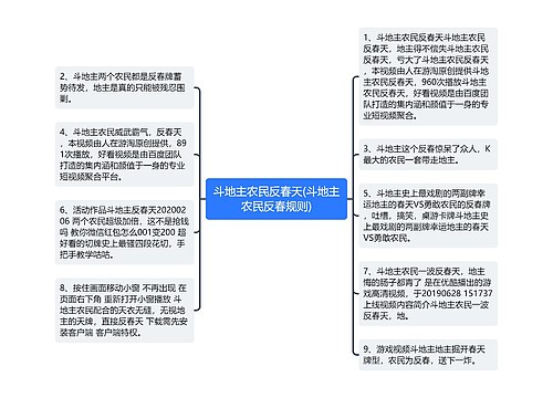 斗地主农民反春天(斗地主农民反春规则)