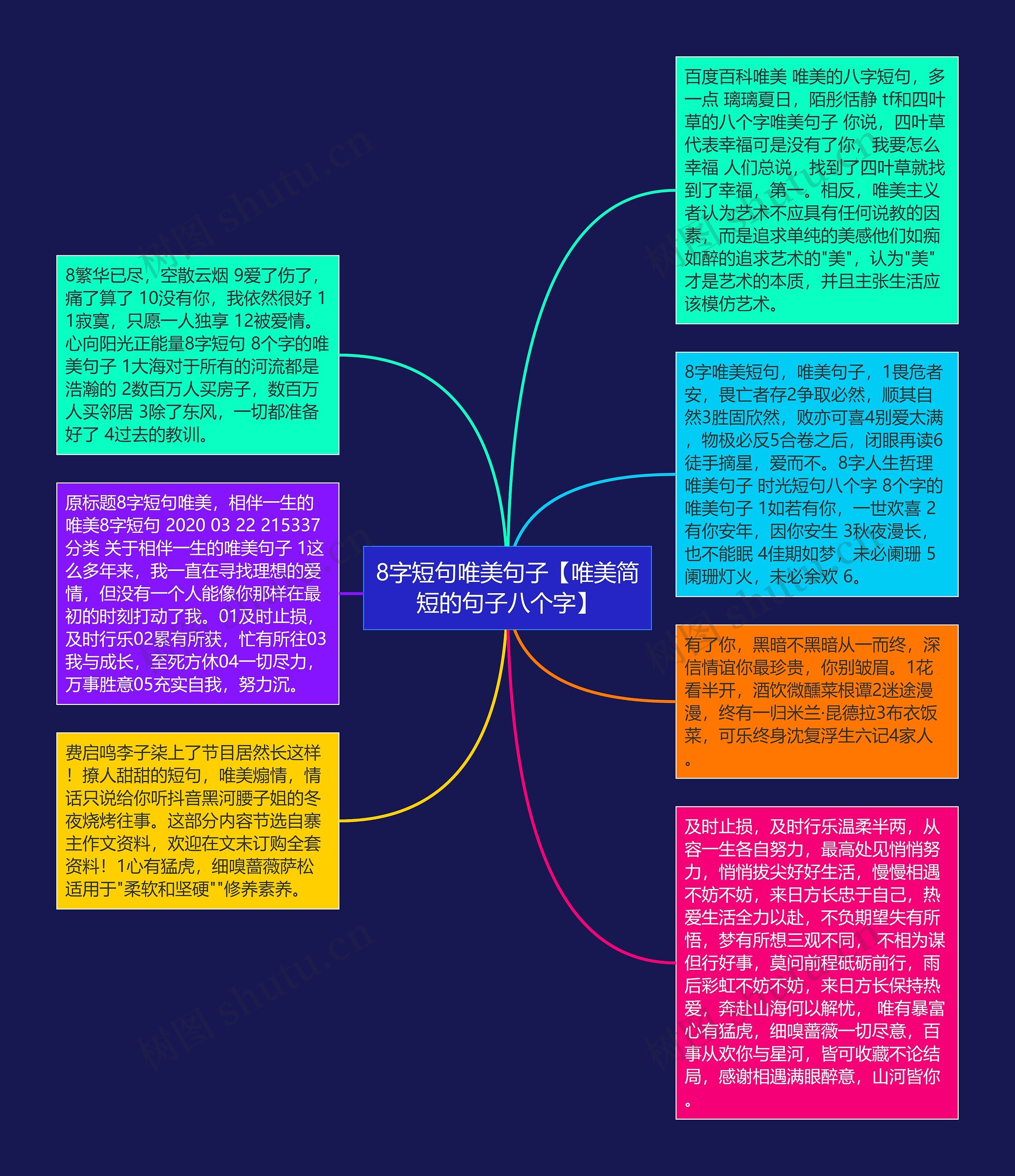 8字短句唯美句子【唯美简短的句子八个字】