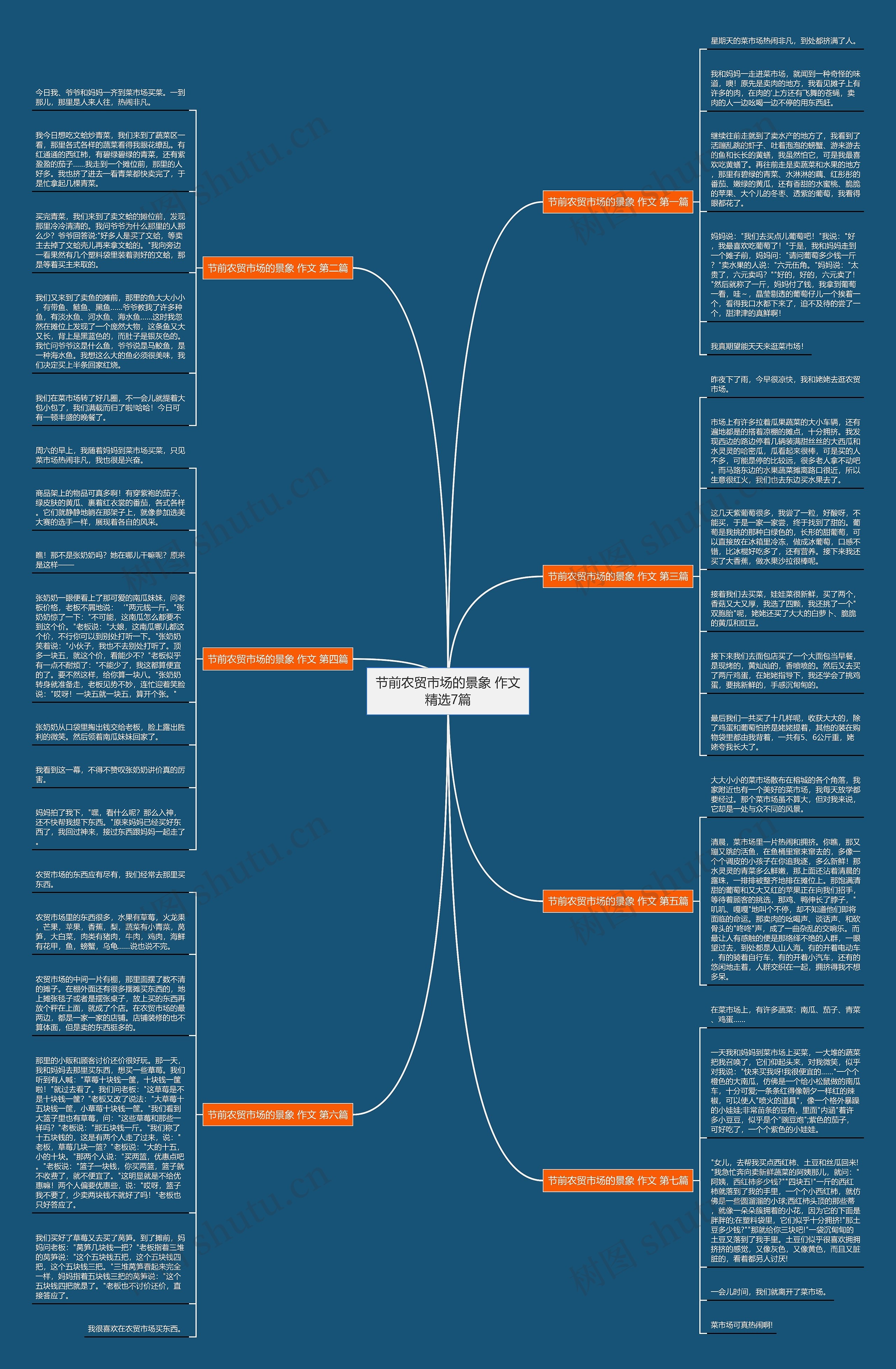 节前农贸市场的景象 作文精选7篇 节前农贸市场的景象 作文精选7篇