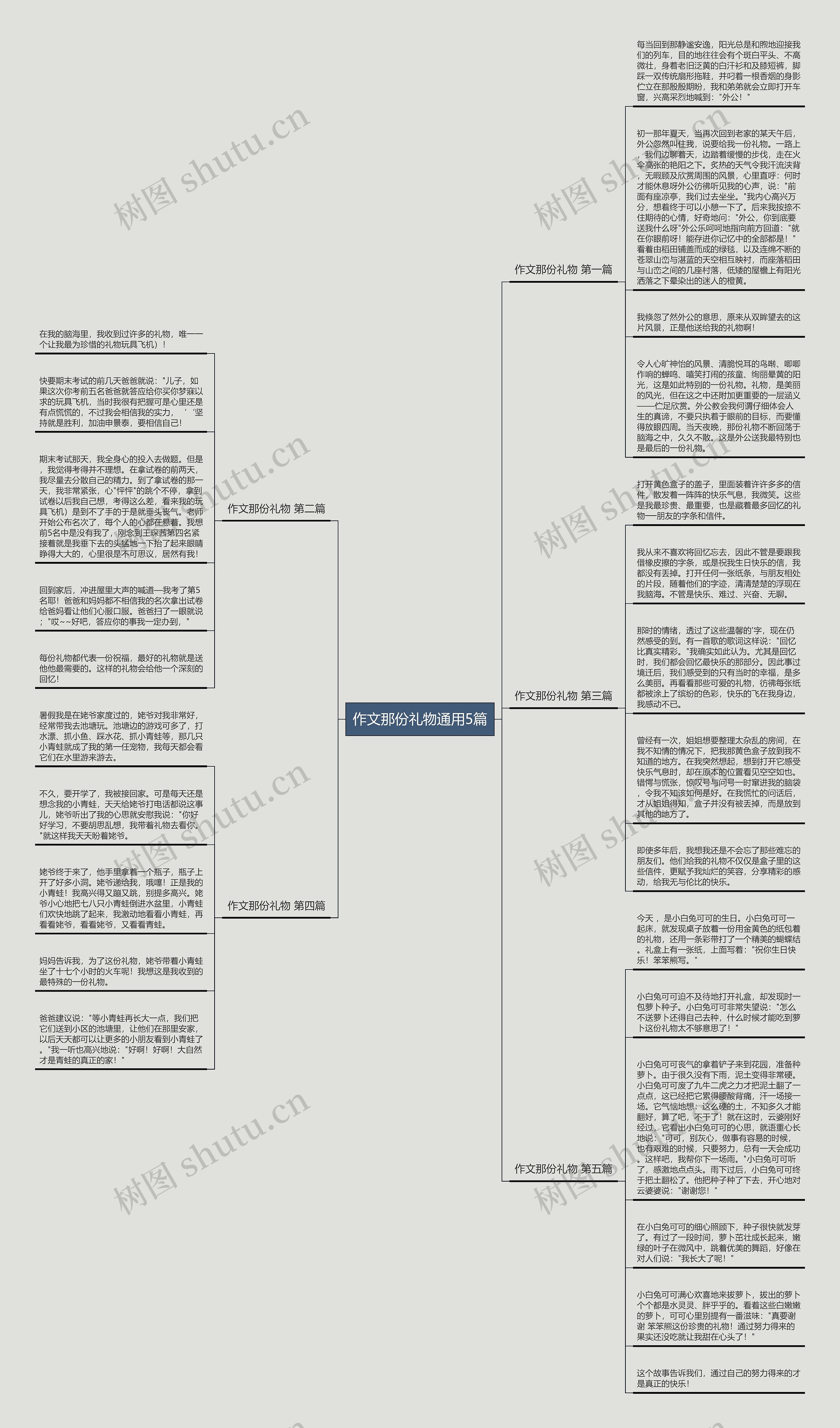 作文那份礼物通用5篇 作文那份礼物通用5篇