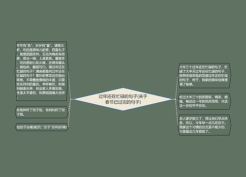 过年还在忙碌的句子(关于春节已过完的句子)