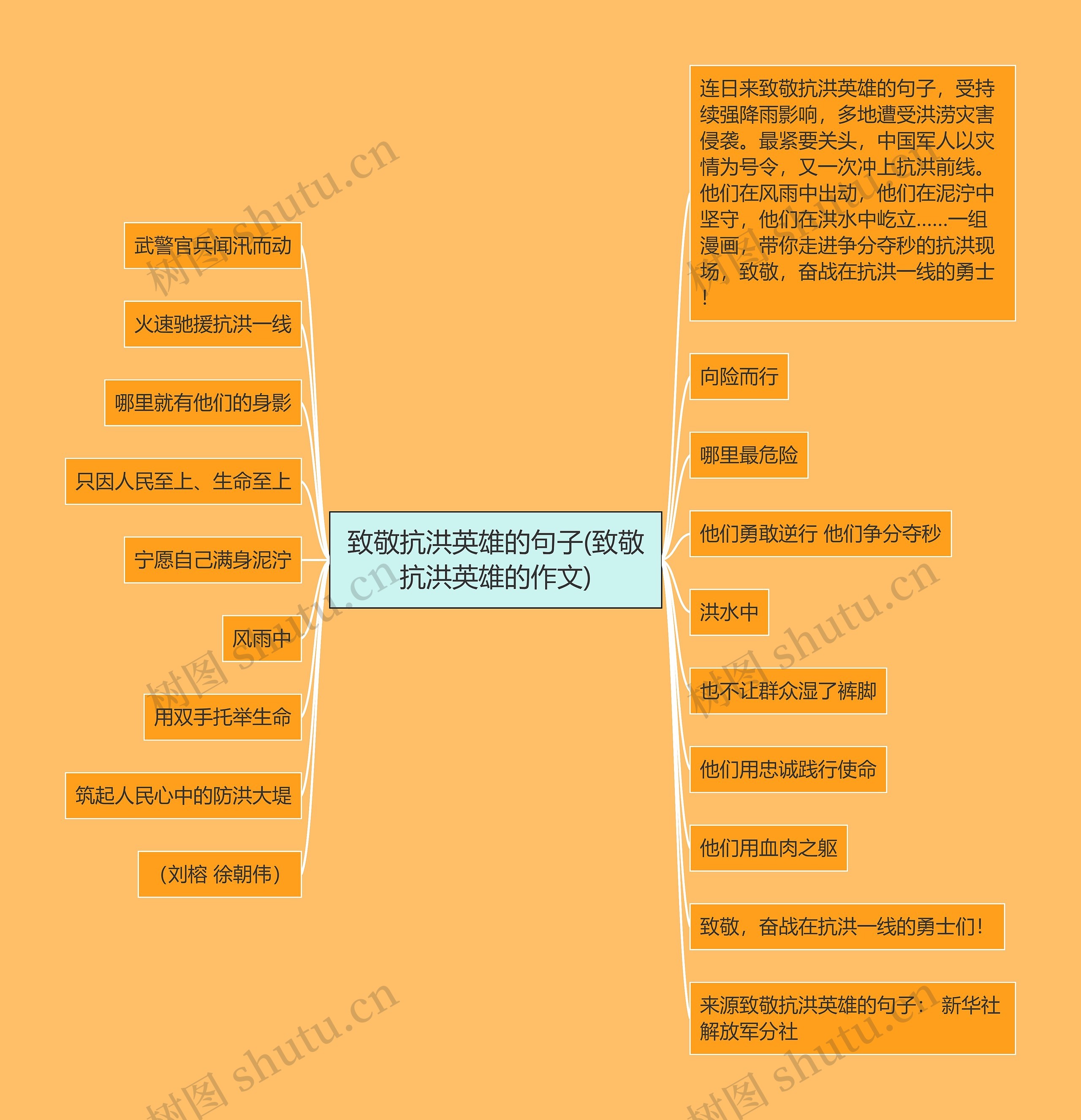 致敬抗洪英雄的句子(致敬抗洪英雄的作文)