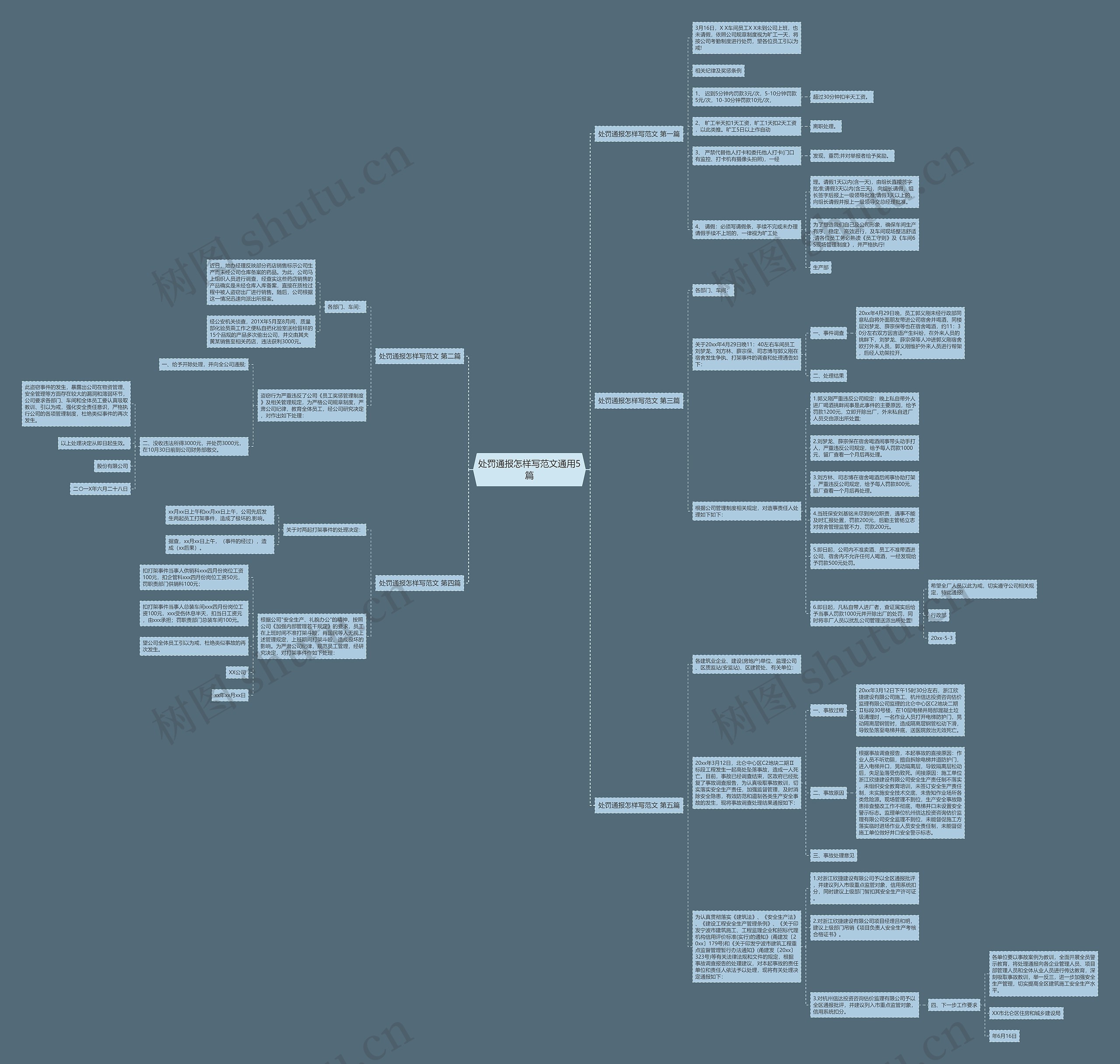 处罚通报怎样写范文通用5篇 处罚通报怎样写范文通用5篇