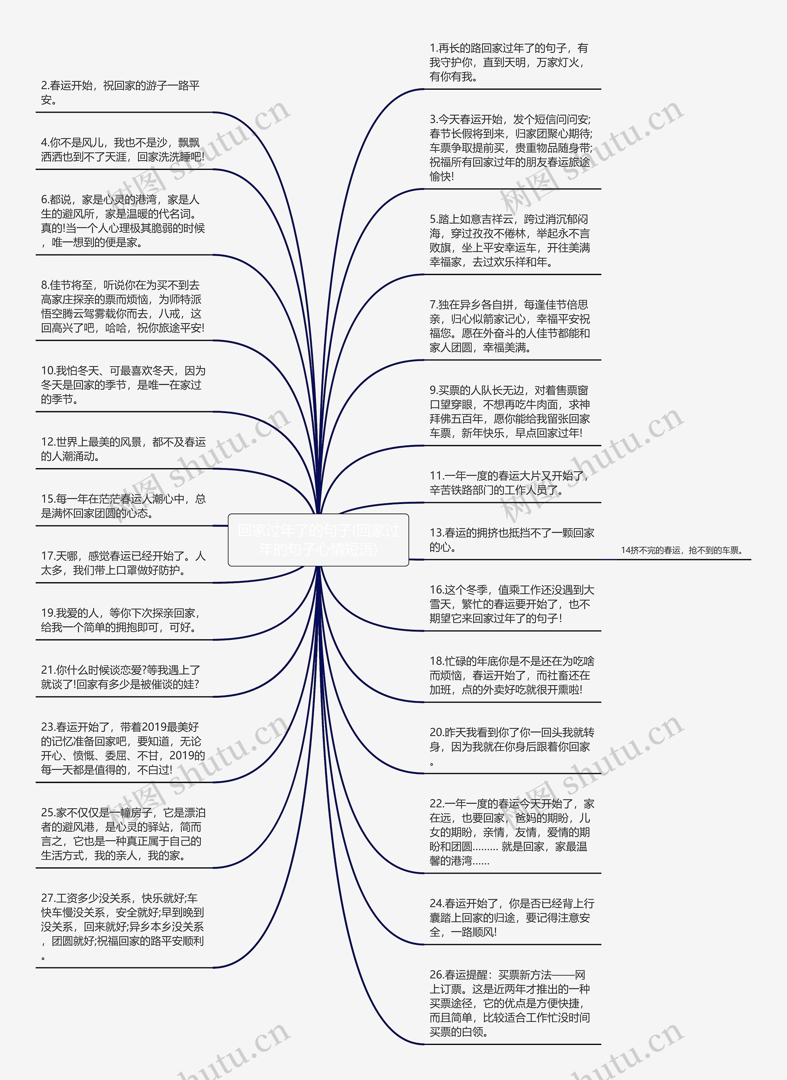 回家过年了的句子(回家过年的句子心情短语)