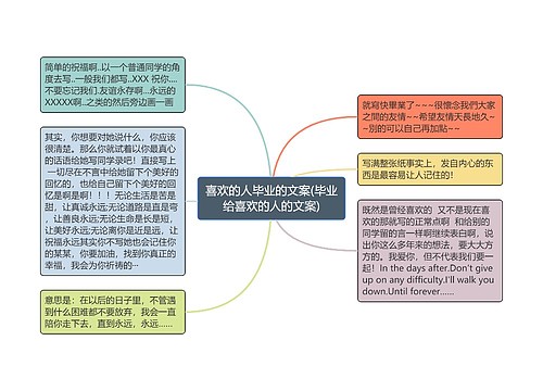 喜欢的人毕业的文案(毕业给喜欢的人的文案)