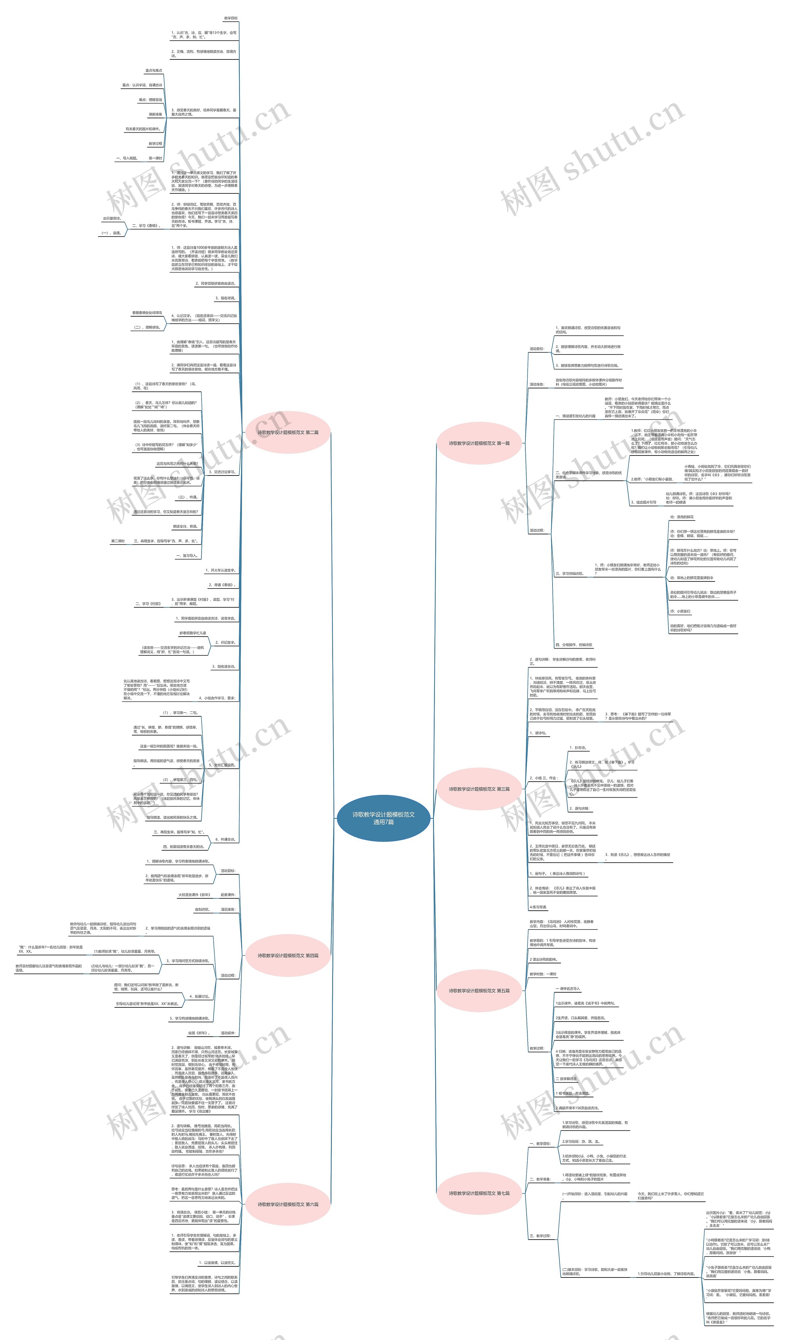 诗歌教学设计题模板范文通用7篇