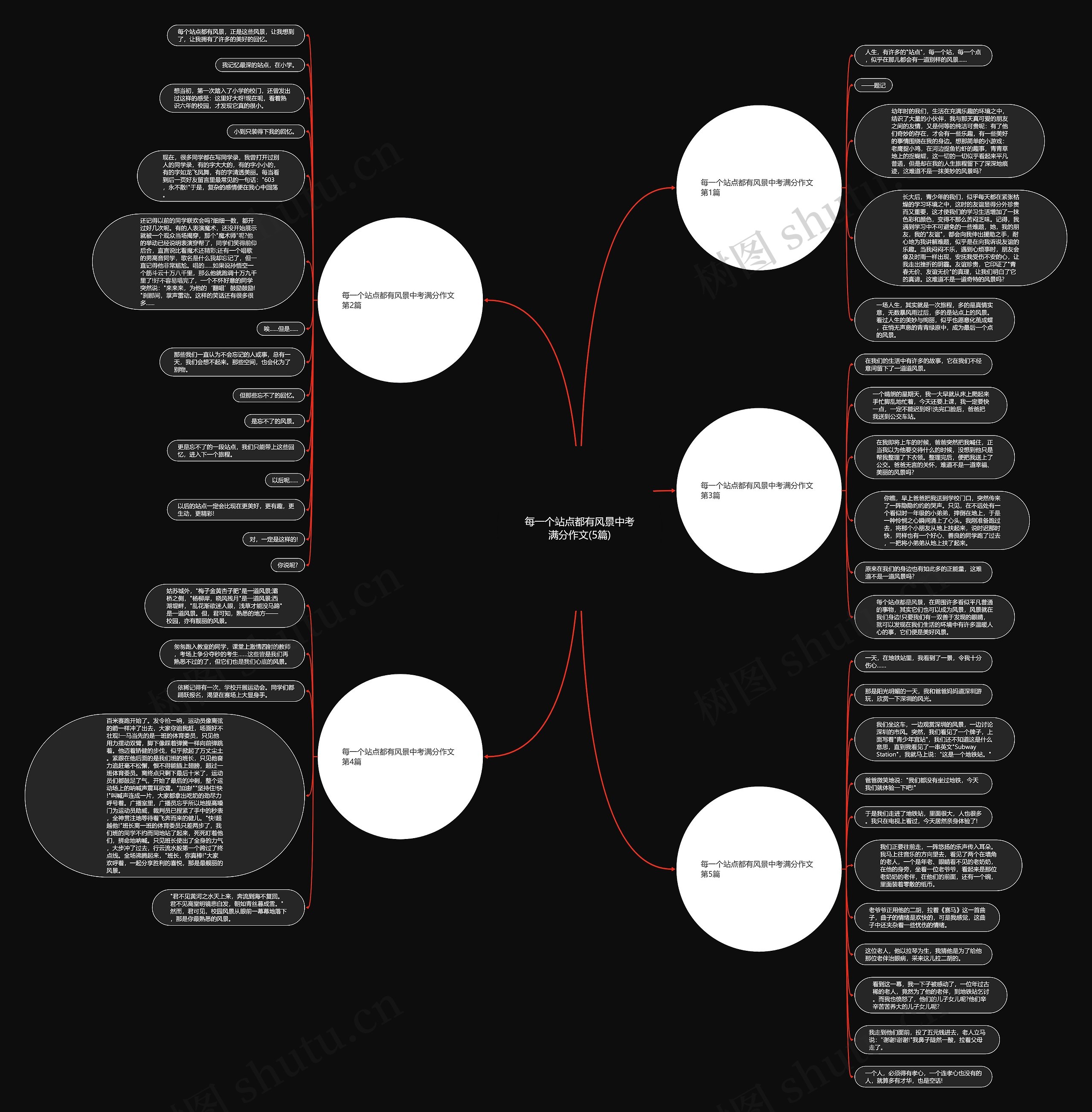 每一个站点都有风景中考满分作文(5篇) 每一个站点都有风景中考满分作文(5篇)