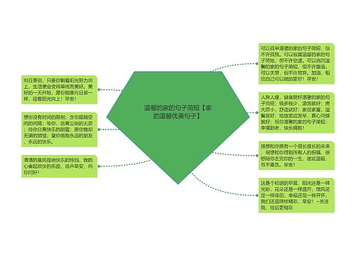 温馨的家的句子简短【家的温馨优美句子】