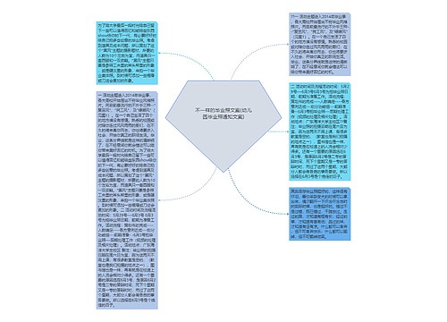 不一样的毕业照文案(幼儿园毕业照通知文案)