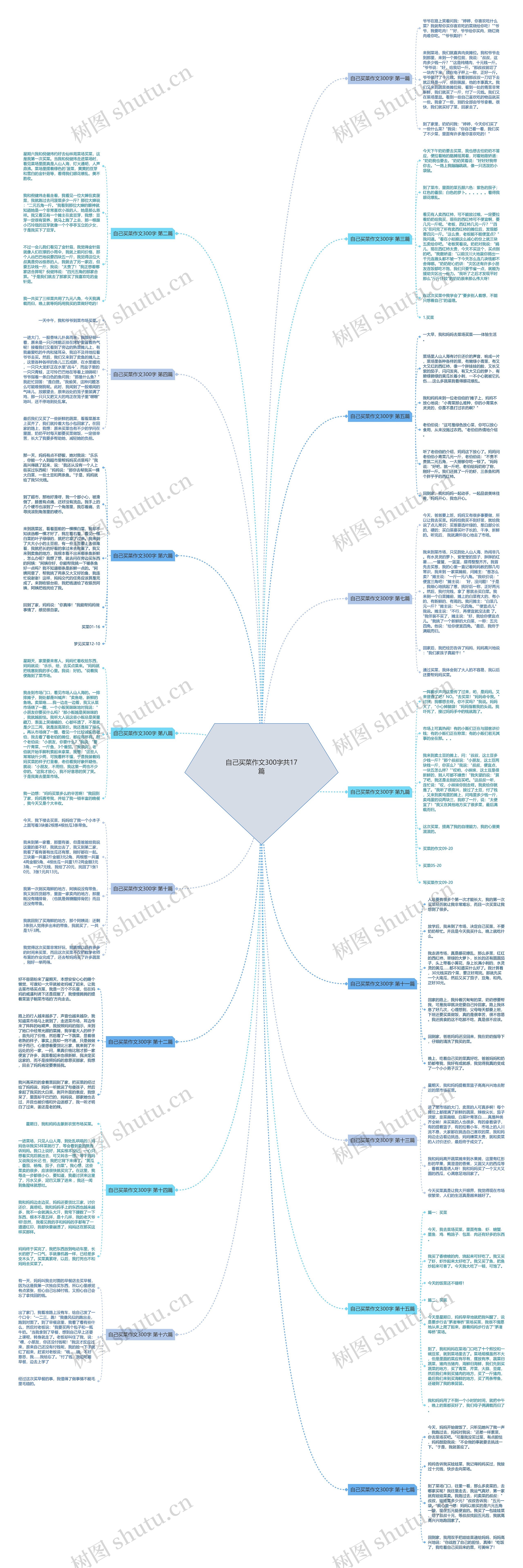 自己买菜作文300字共17篇 自己买菜作文300字共17篇