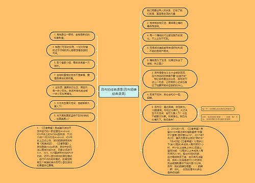 吕布的经典语录(吕布貂蝉经典语录) 吕布的经典语录(吕布貂蝉经典语录)