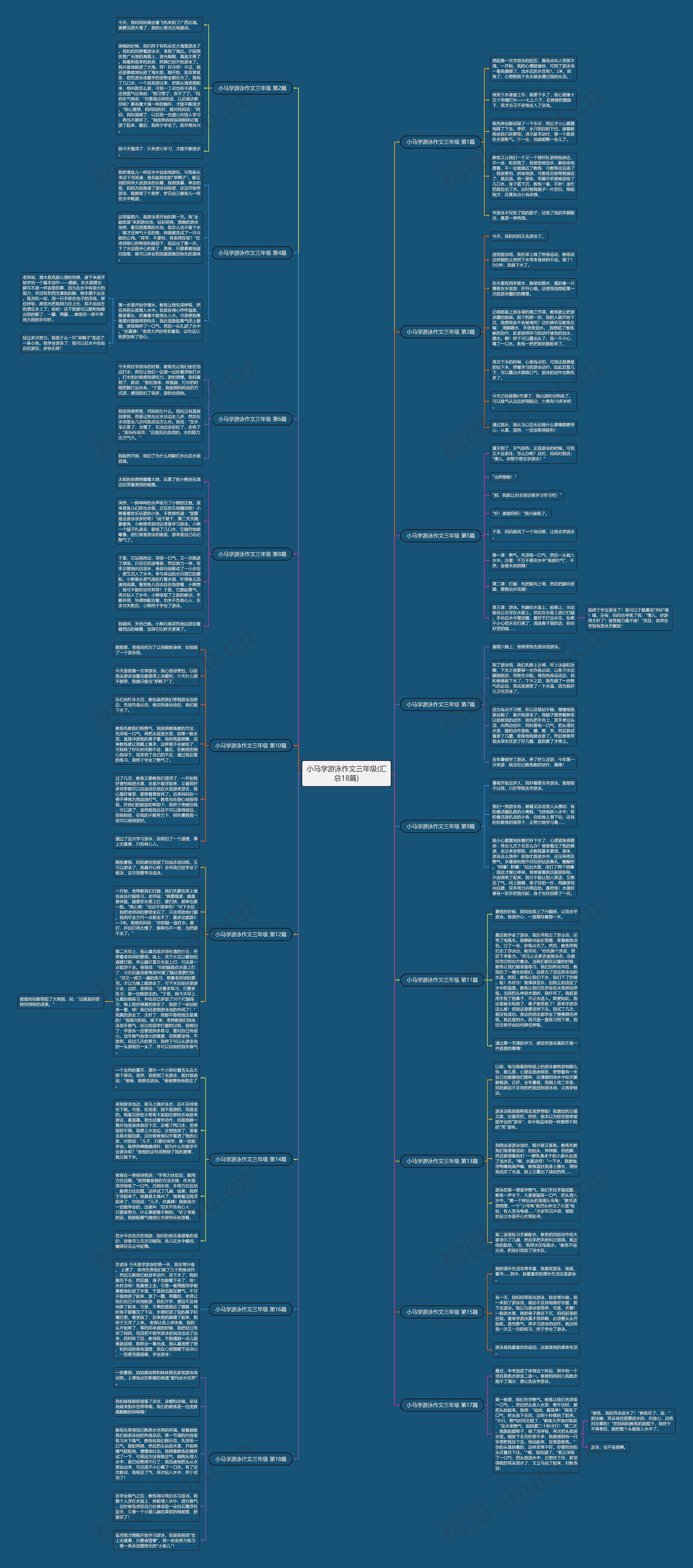 小马学游泳作文三年级(汇总18篇) 小马学游泳作文三年级(汇总18篇)