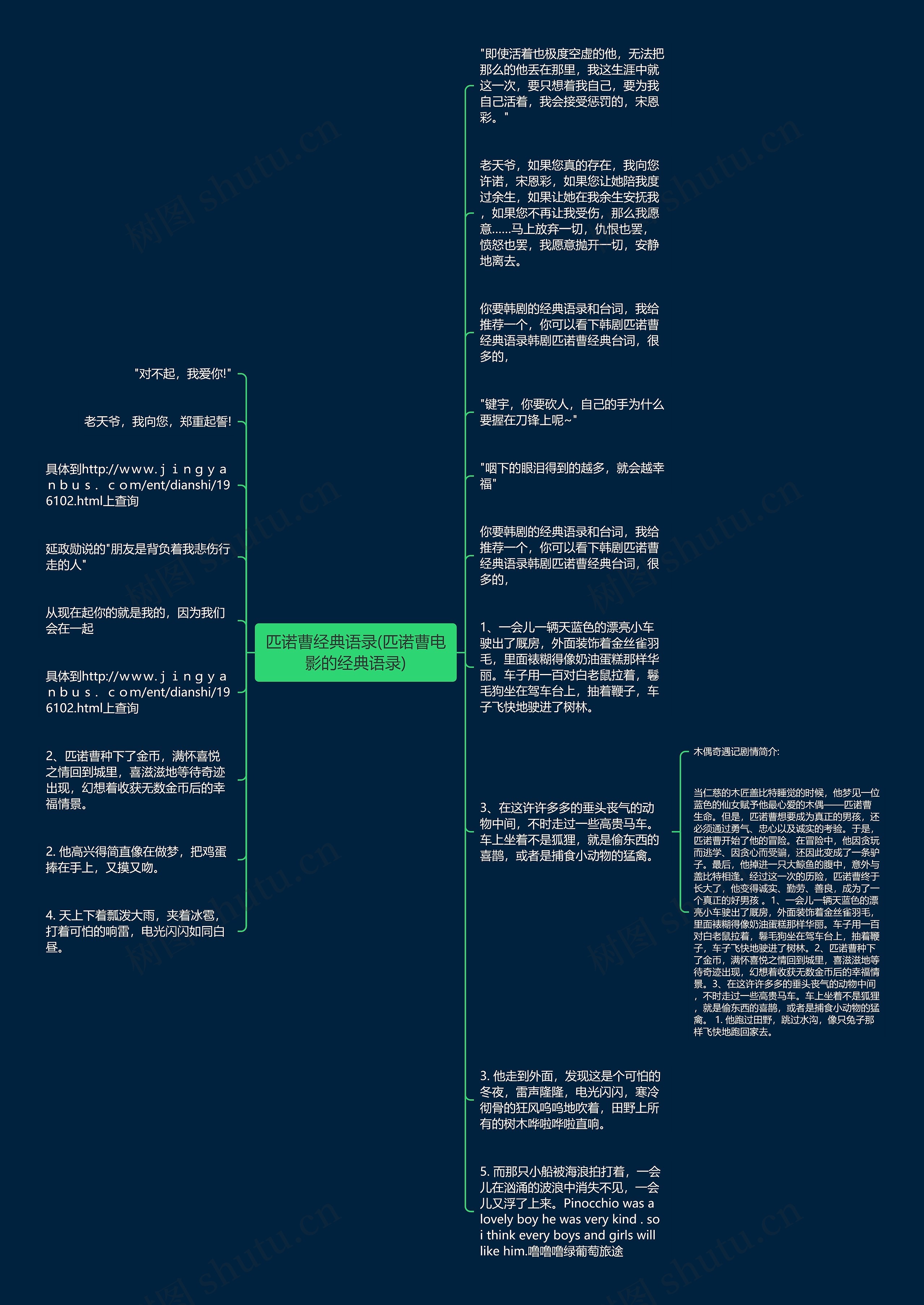 匹诺曹经典语录(匹诺曹电影的经典语录)