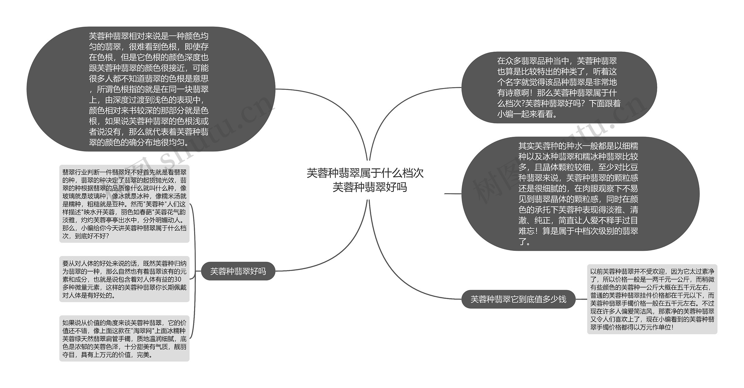 芙蓉种翡翠属于什么档次   芙蓉种翡翠好吗思维导图