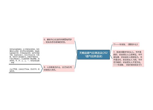 天蝎座霸气经典语录(2021霸气经典语录)