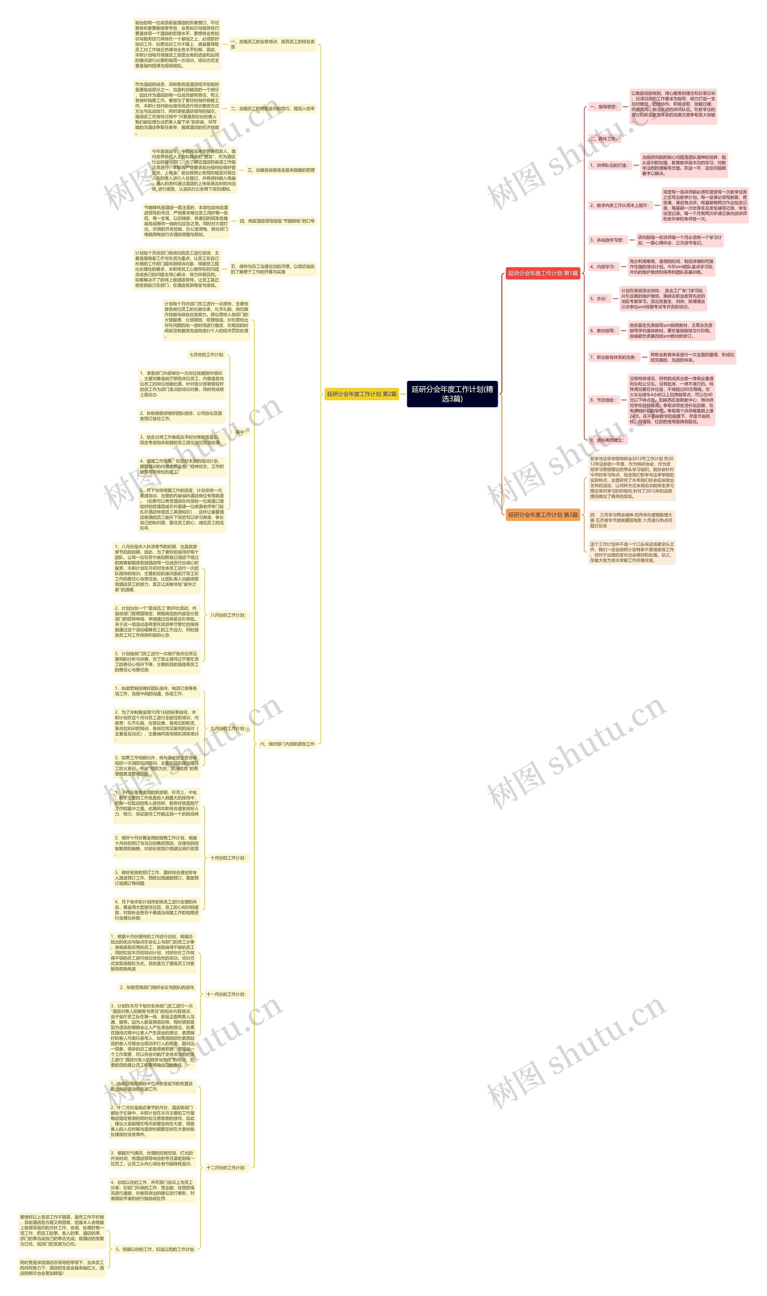 延研分会年度工作计划(精选3篇)