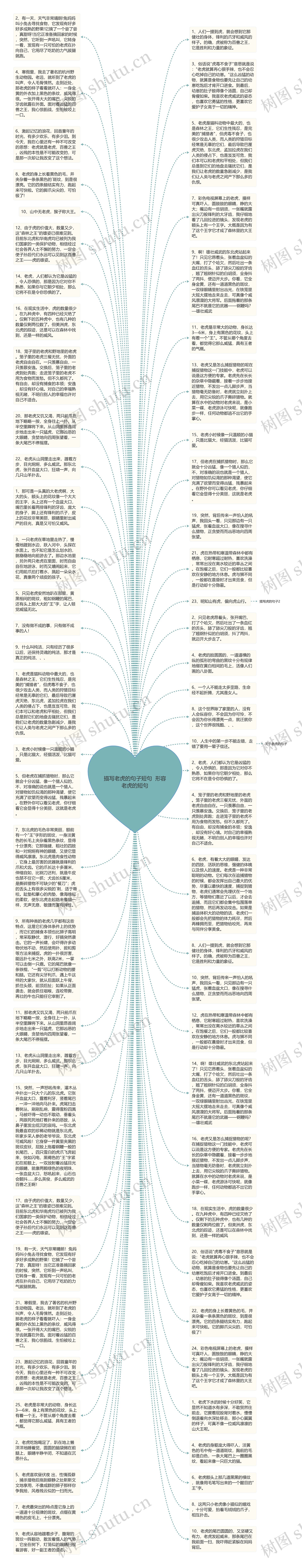 描写老虎的句子短句  形容老虎的短句