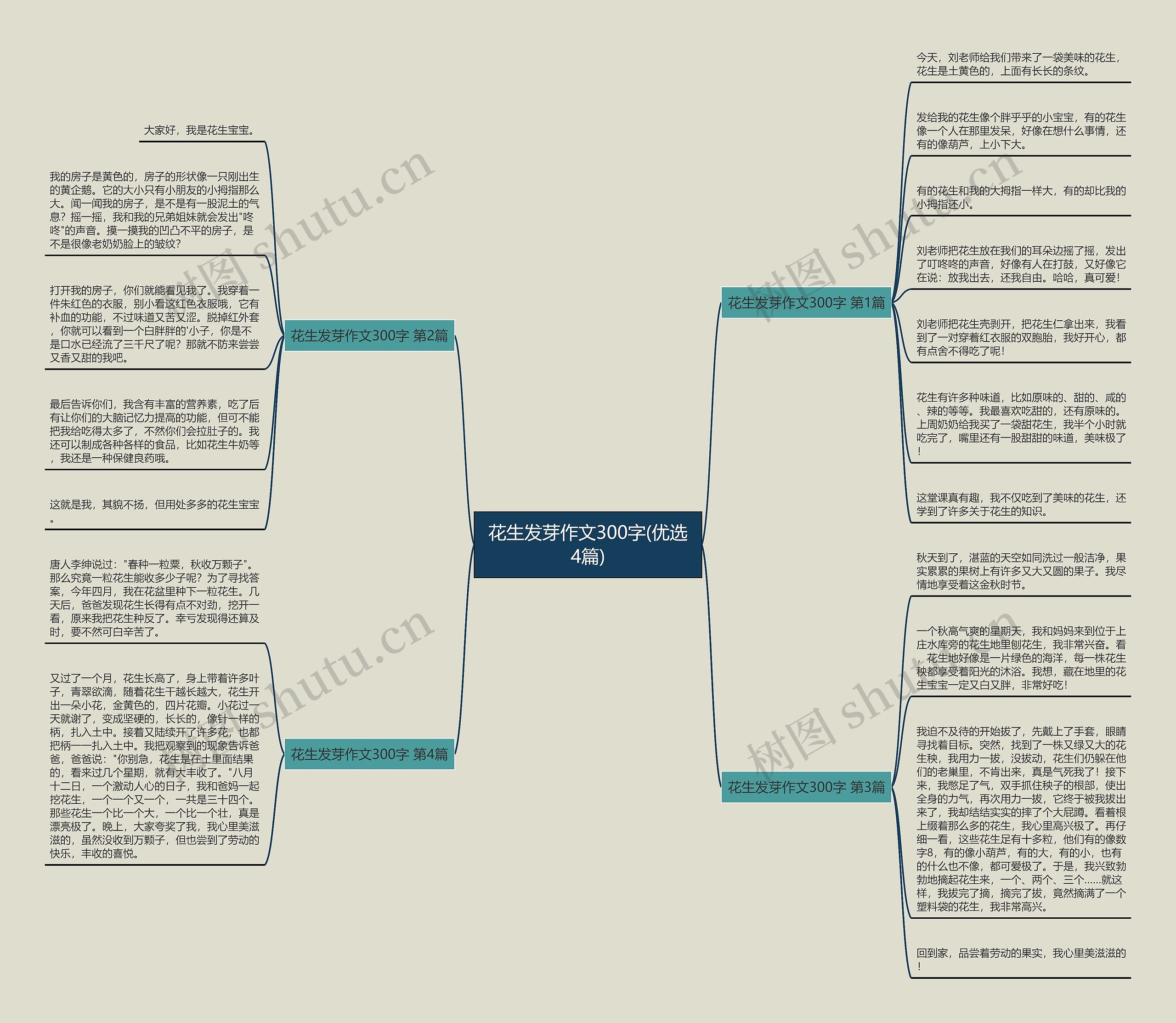 花生发芽作文300字(优选4篇) 花生发芽作文300字(优选4篇)