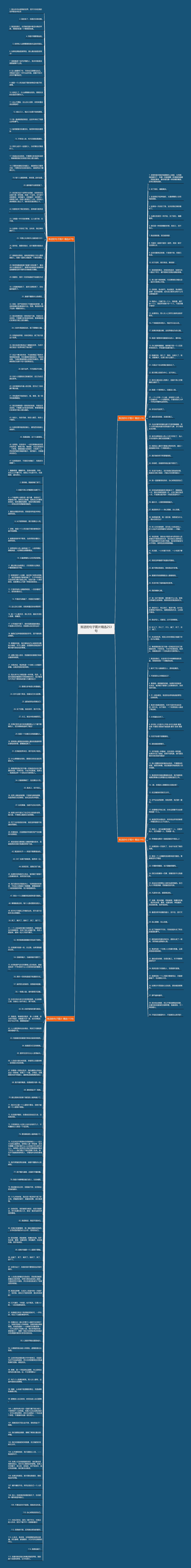 叛逆的句子图片精选253句思维导图