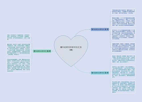 窗外的树500字作文(汇总3篇)