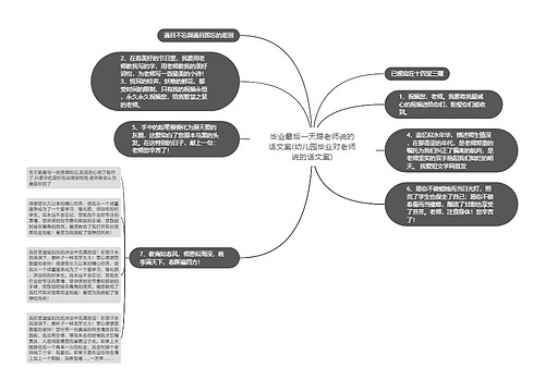 毕业最后一天跟老师说的话文案(幼儿园毕业对老师说的话文案)