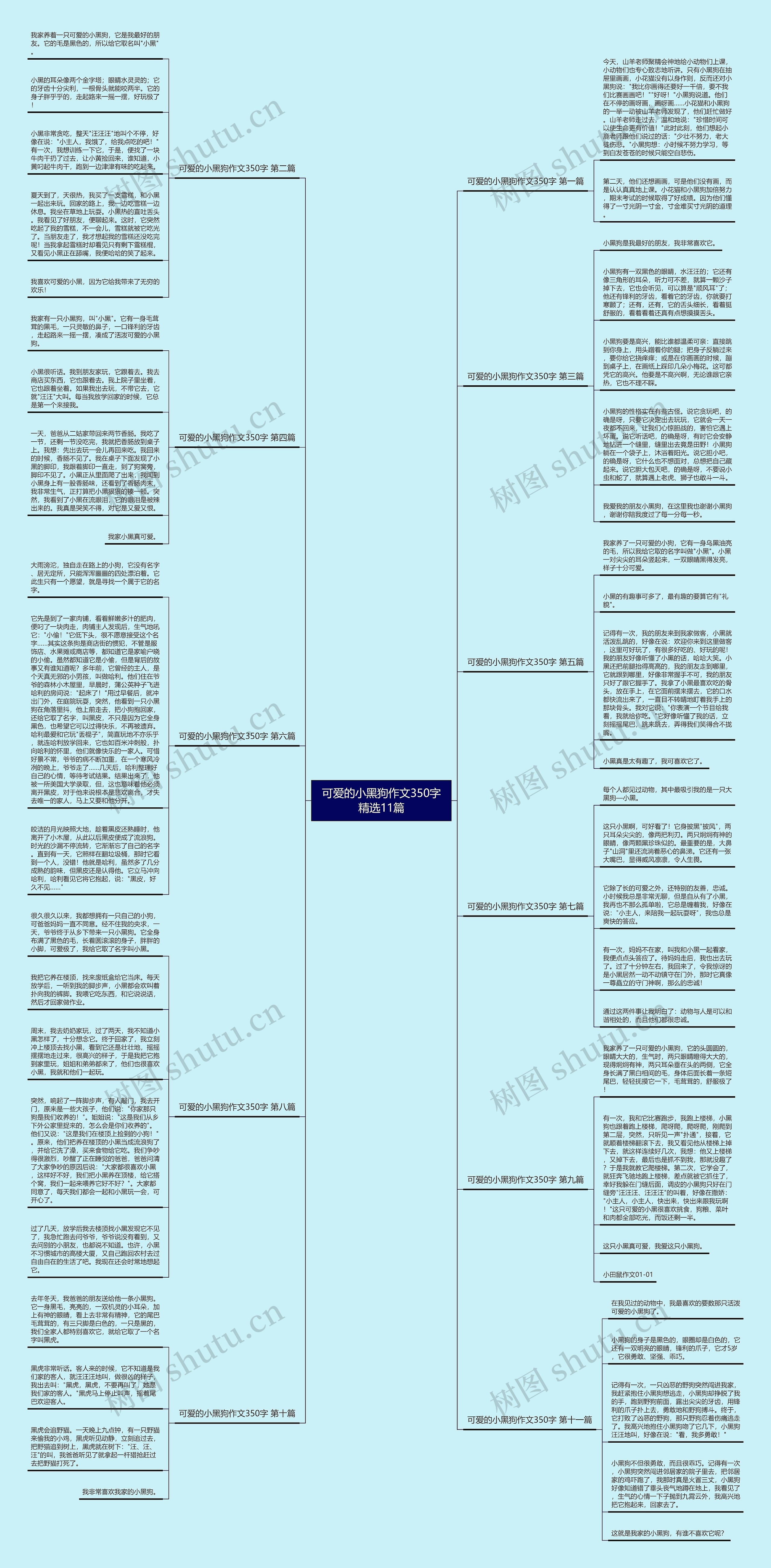 可爱的小黑狗作文350字精选11篇 可爱的小黑狗作文350字精选11篇