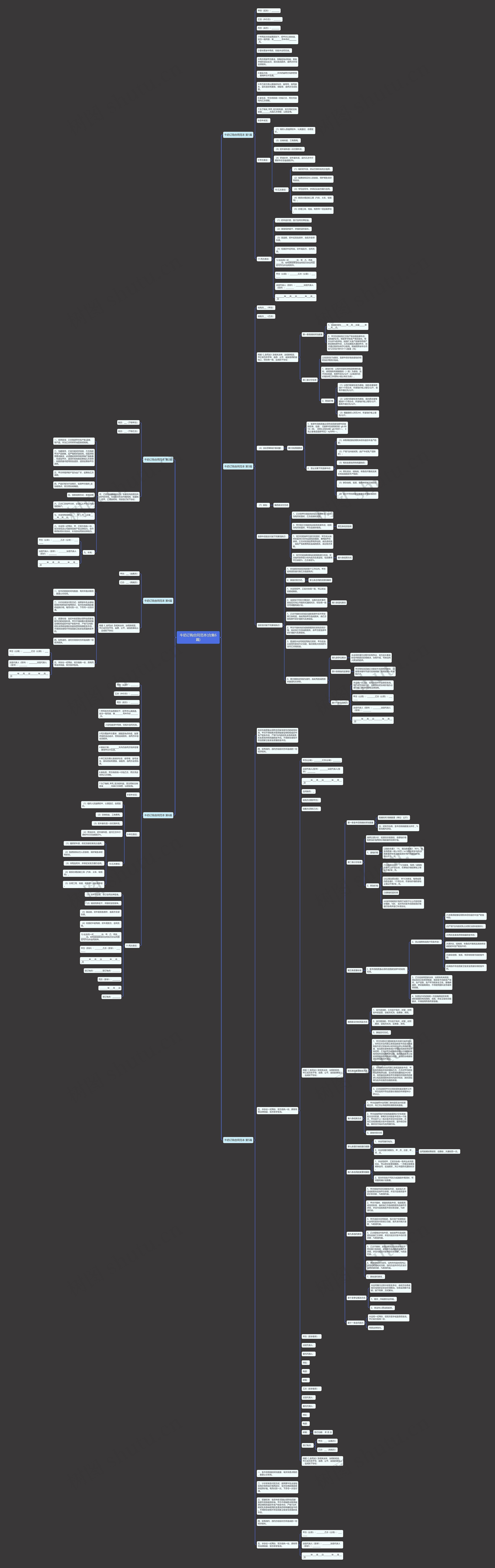 牛奶订购合同范本(合集6篇)思维导图
