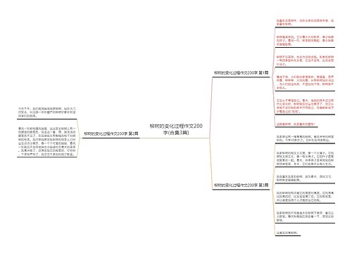 柳树的变化过程作文200字(合集3篇)