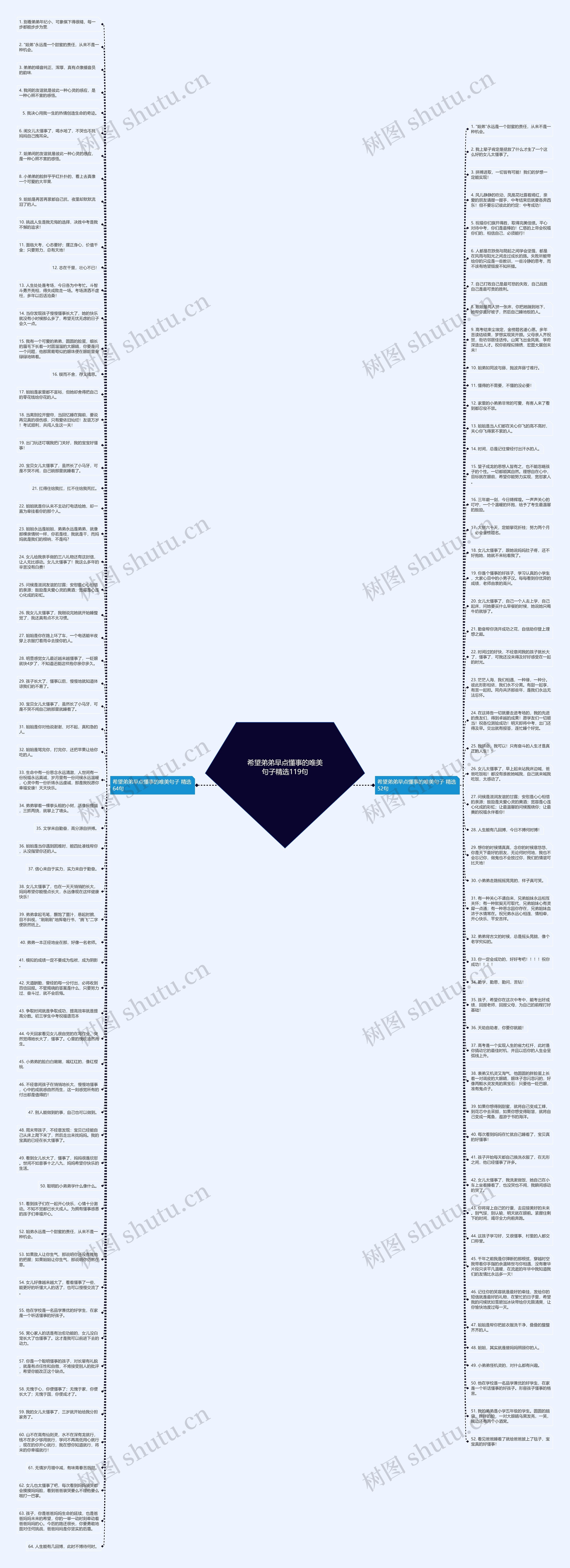 希望弟弟早点懂事的唯美句子精选119句思维导图