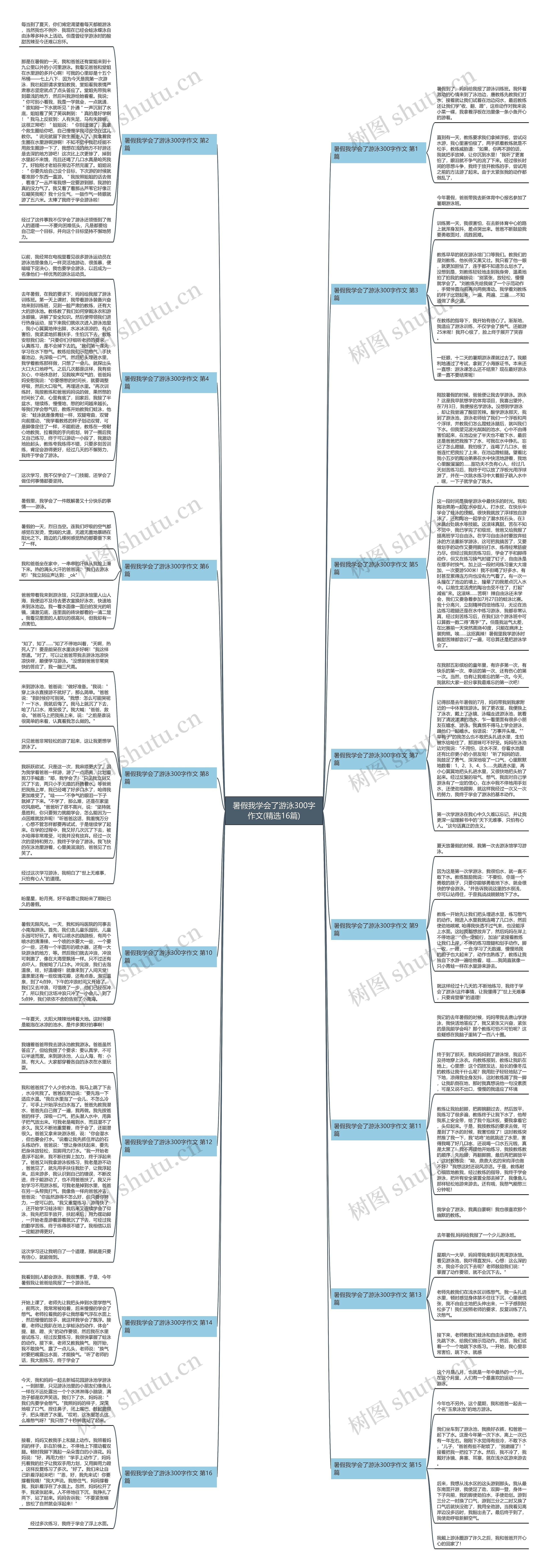 暑假我学会了游泳300字作文(精选16篇) 暑假我学会了游泳300字作文(精选16篇)