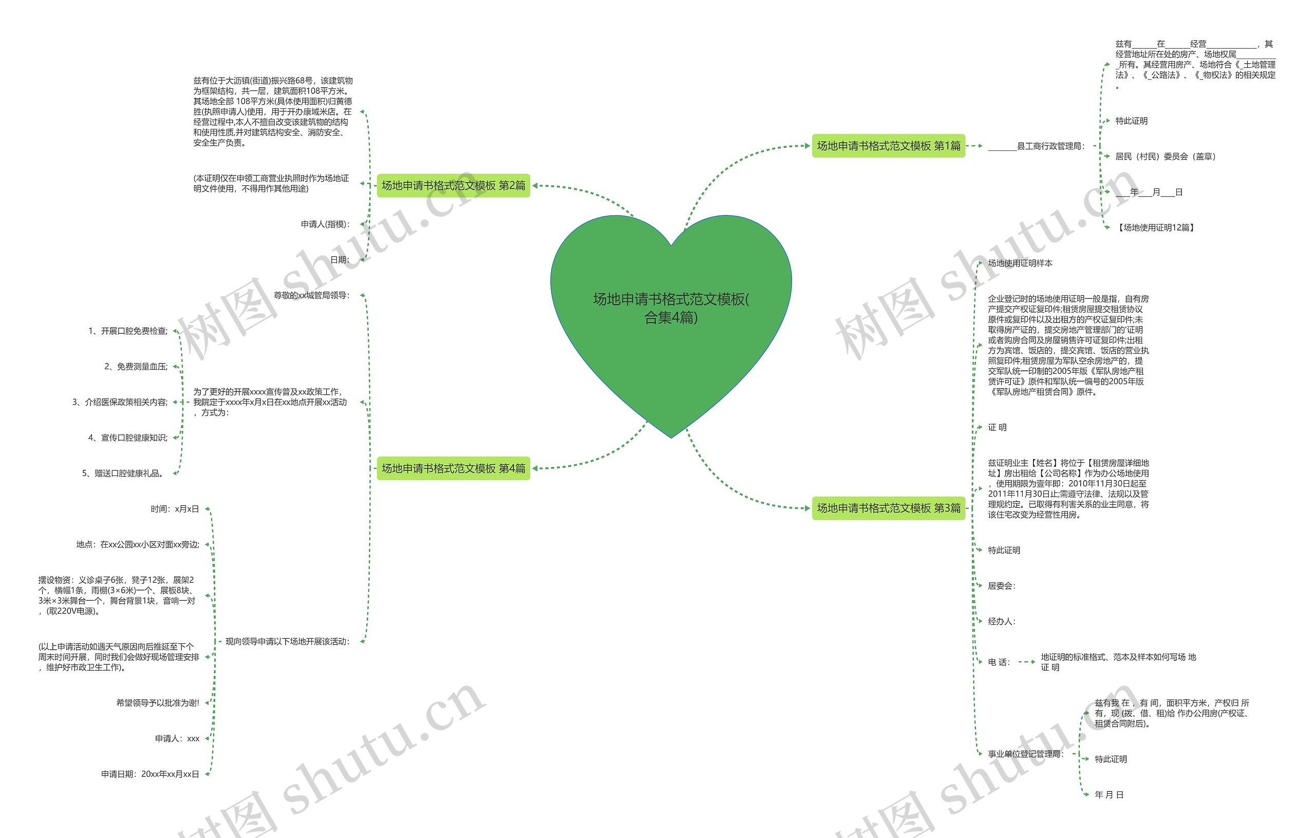 场地申请书格式范文模板(合集4篇) 场地申请书格式范文模板(合集4篇)