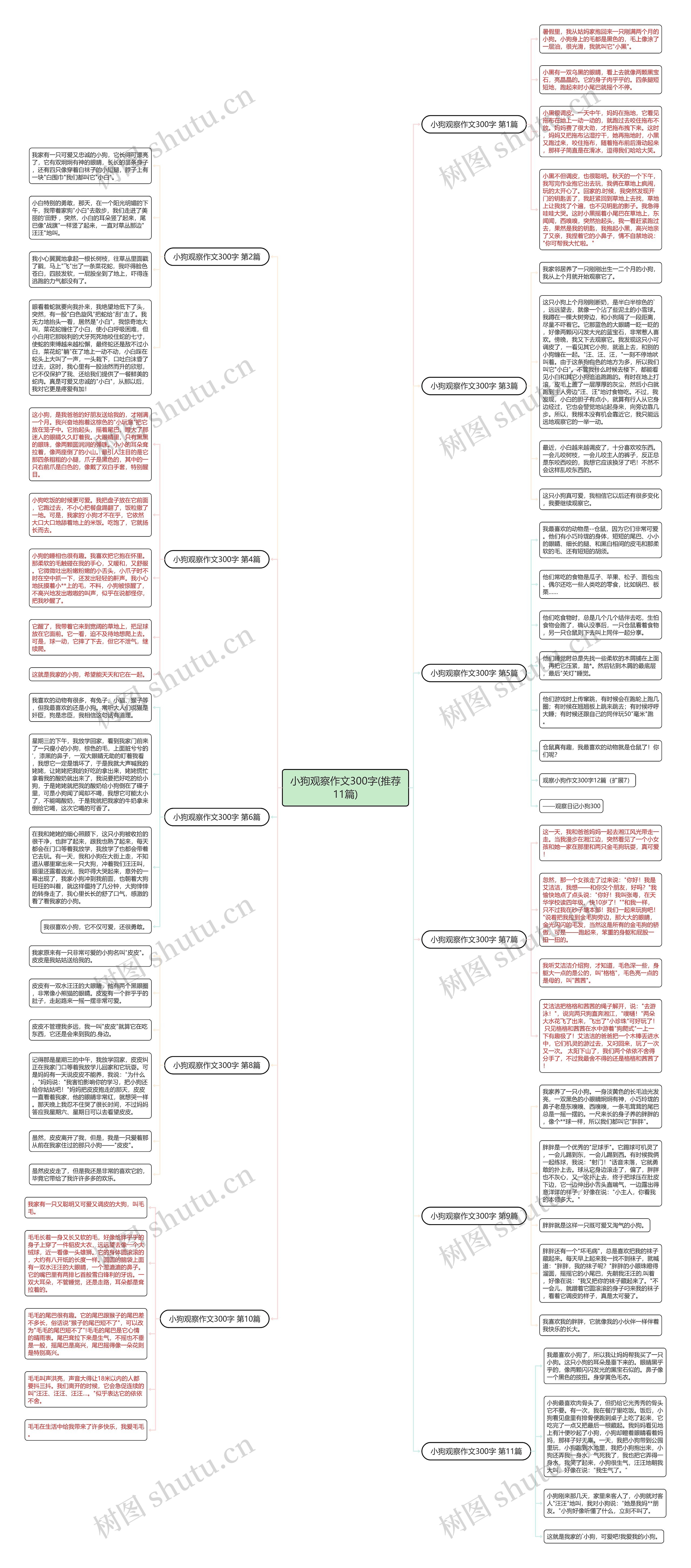 小狗观察作文300字(推荐11篇) 小狗观察作文300字(推荐11篇)