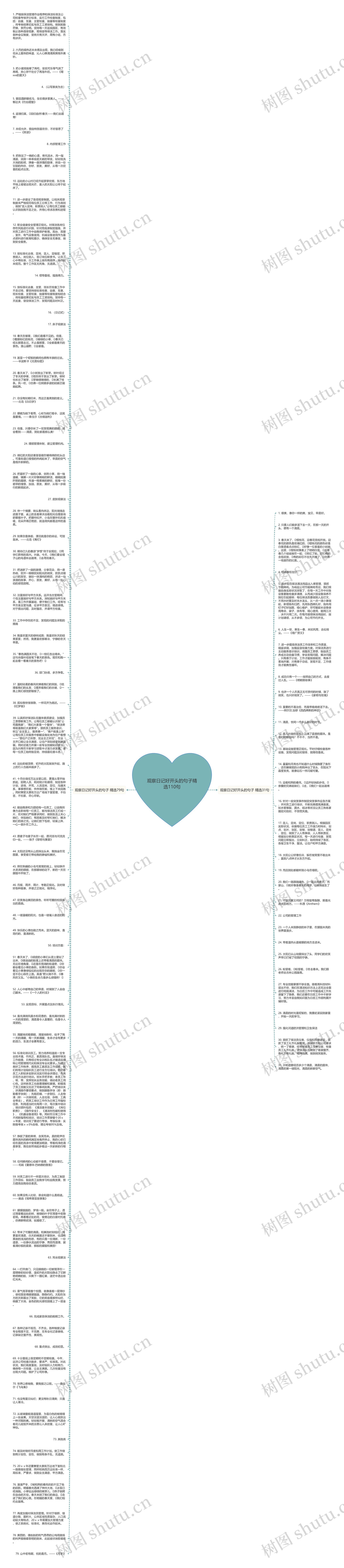 观察日记好开头的句子精选110句思维导图