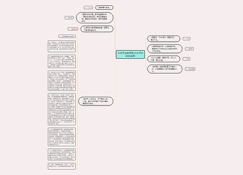 父与子经典语录(父与子的经典语录)思维导图