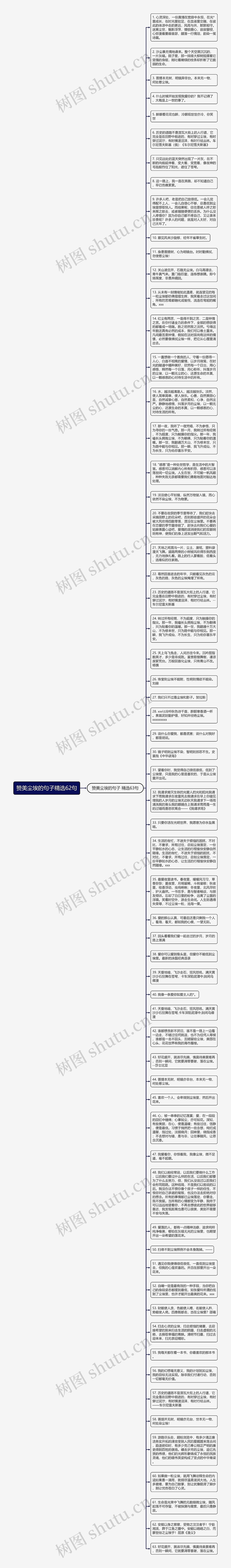 赞美尘埃的句子精选62句思维导图