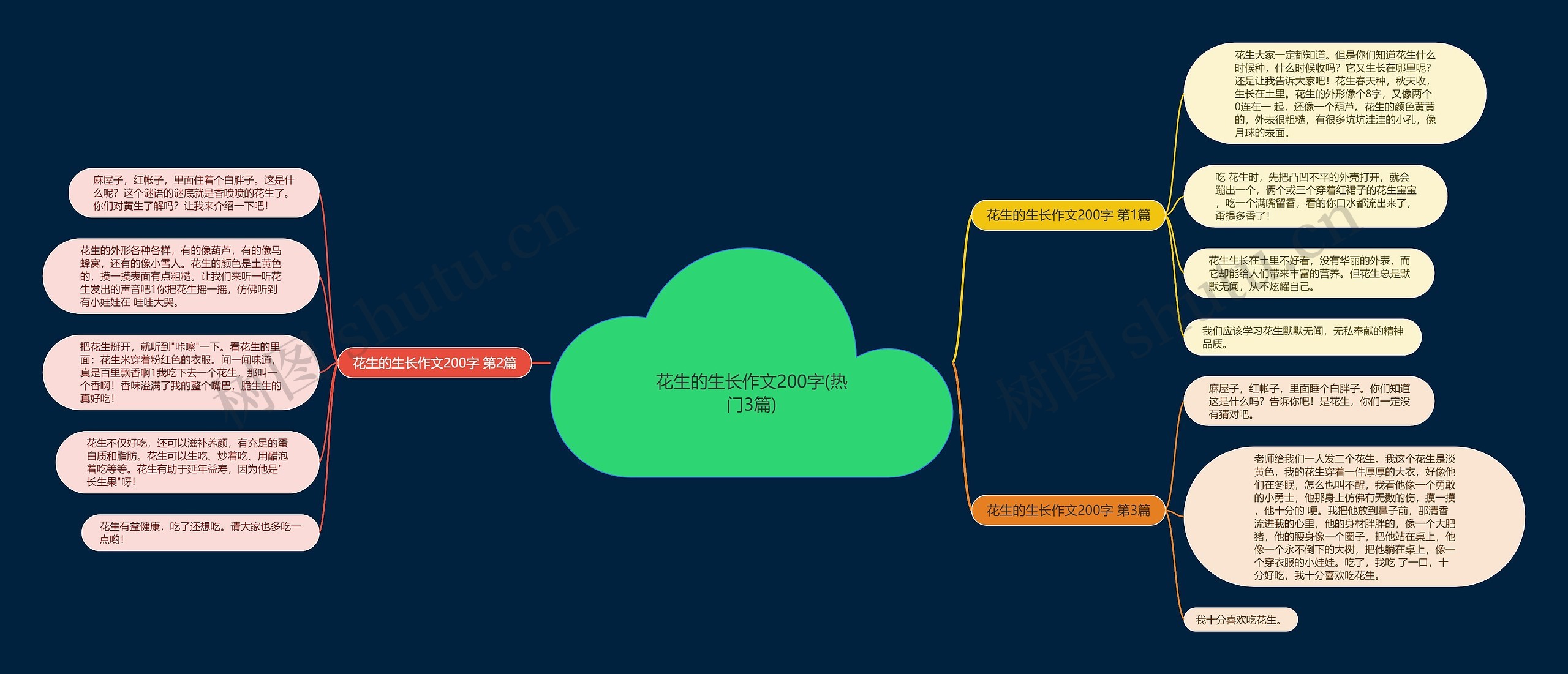 花生的生长作文200字(热门3篇) 花生的生长作文200字(热门3篇)