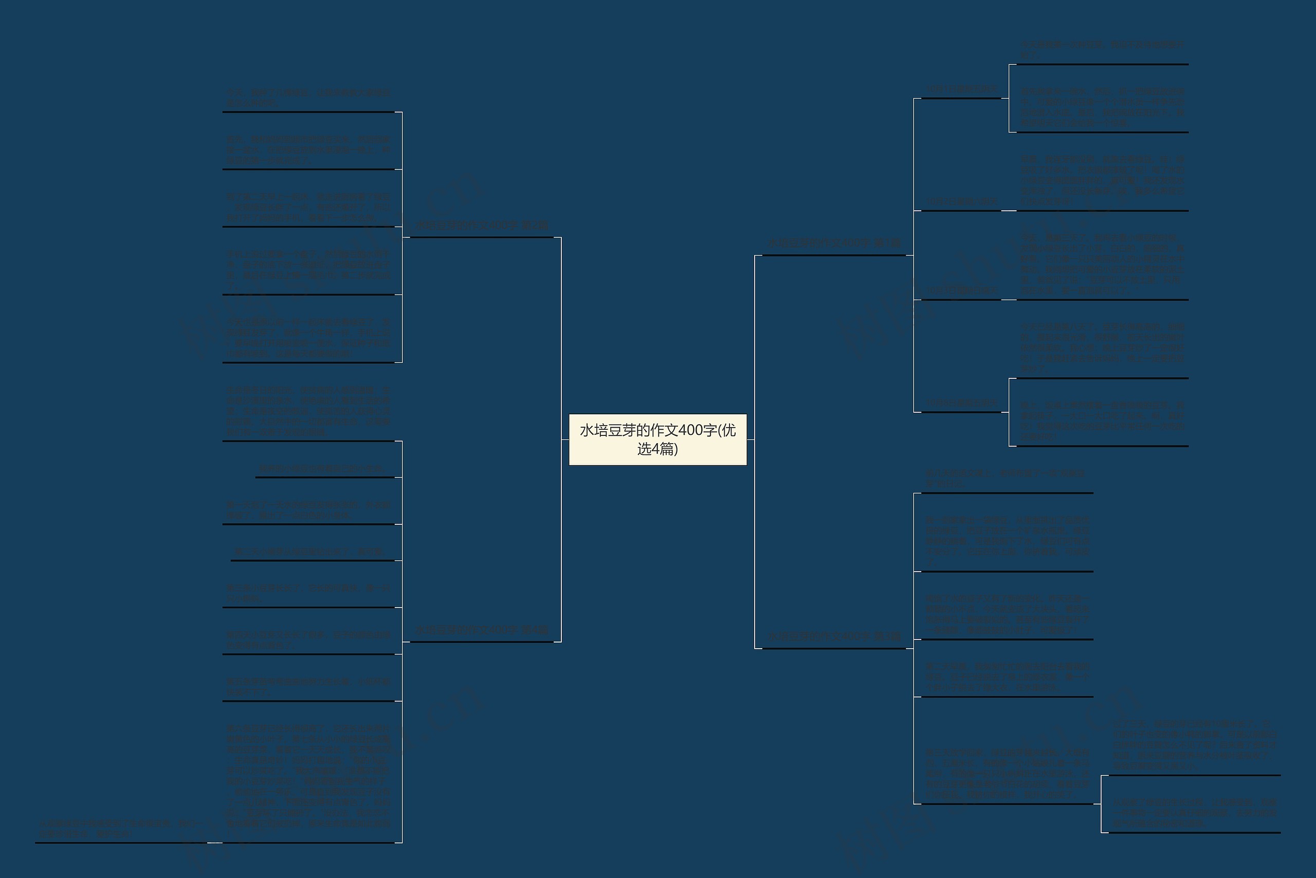 水培豆芽的作文400字(优选4篇) 水培豆芽的作文400字(优选4篇)