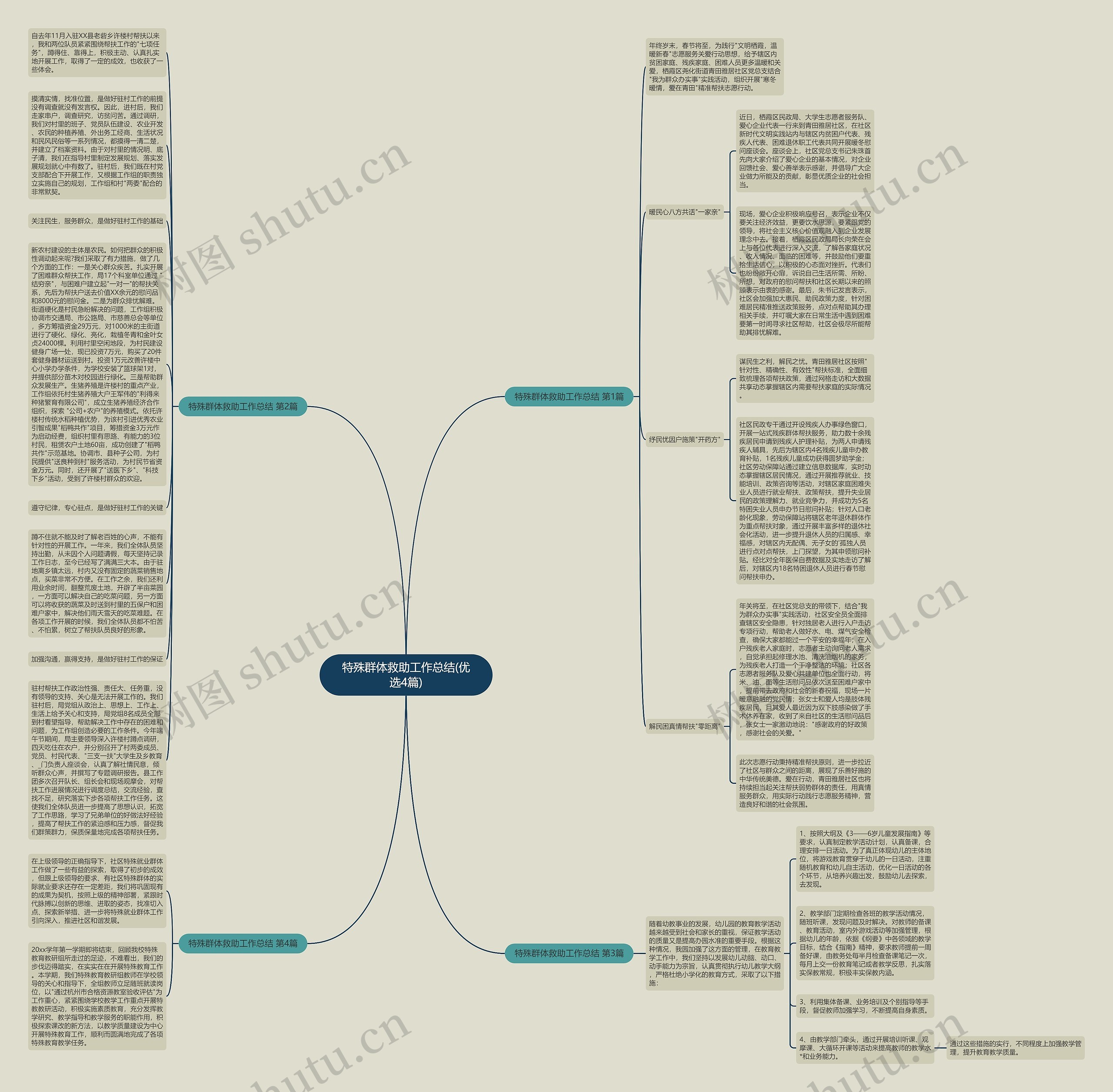 特殊群体救助工作总结(优选4篇)