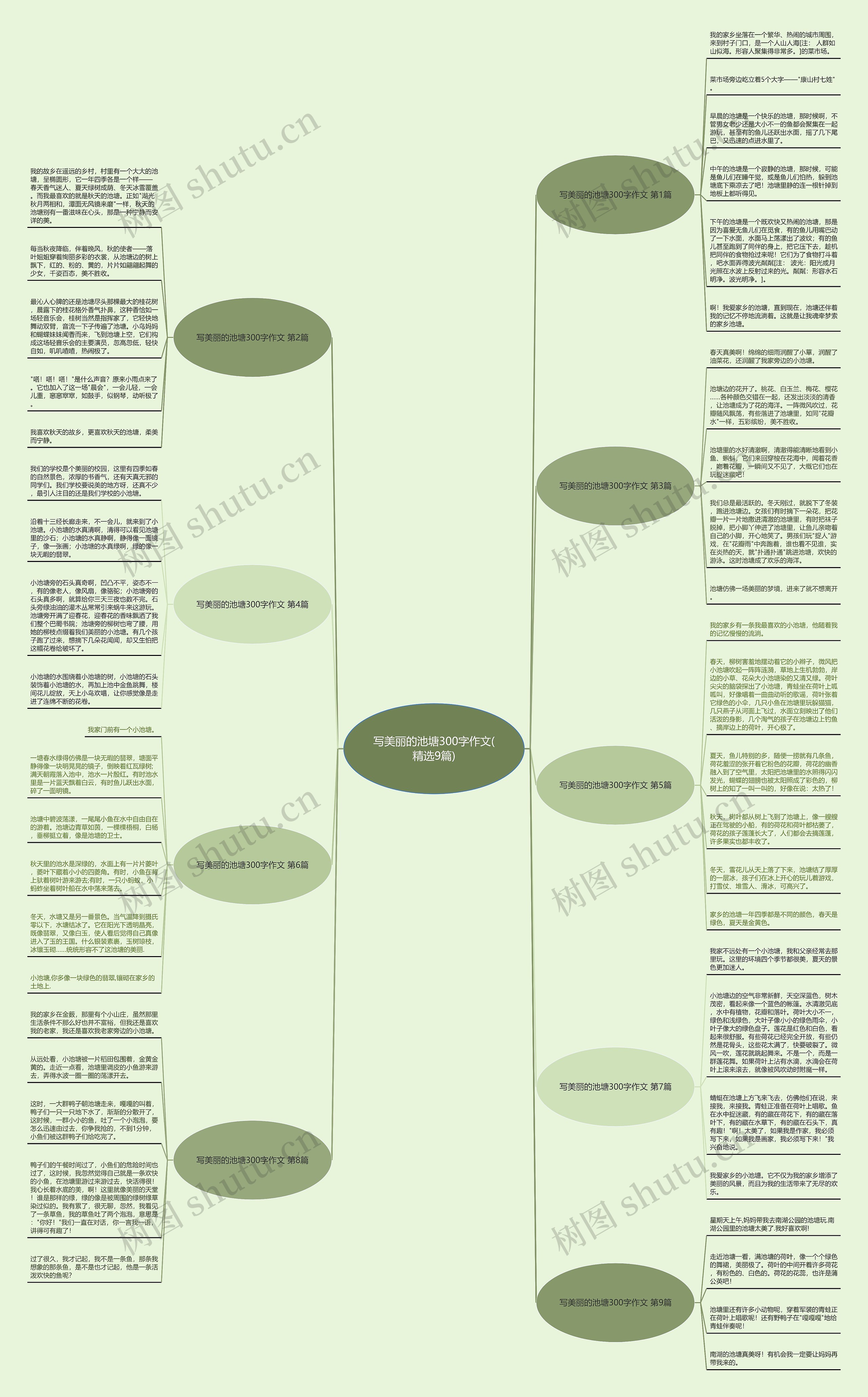 写美丽的池塘300字作文(精选9篇) 写美丽的池塘300字作文(精选9篇)