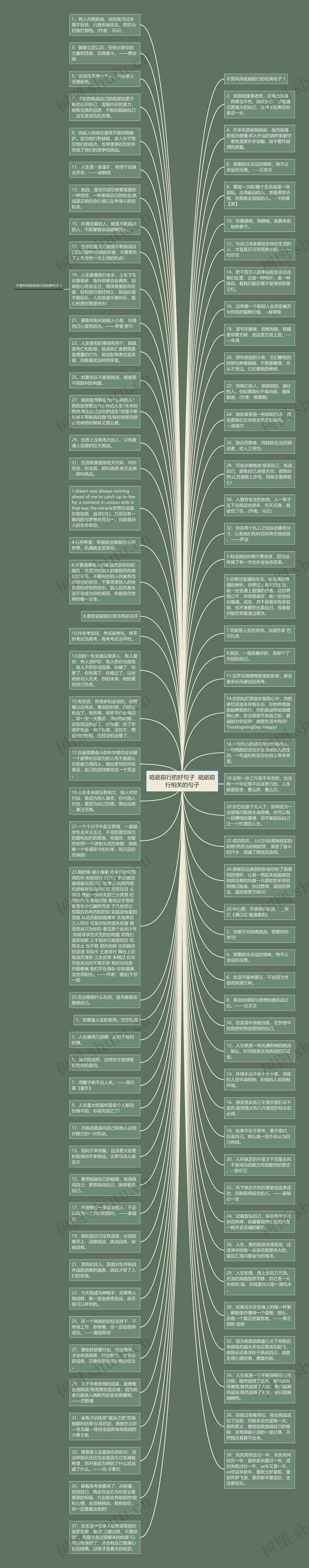 砥砺前行的好句子  砥砺前行相关的句子思维导图