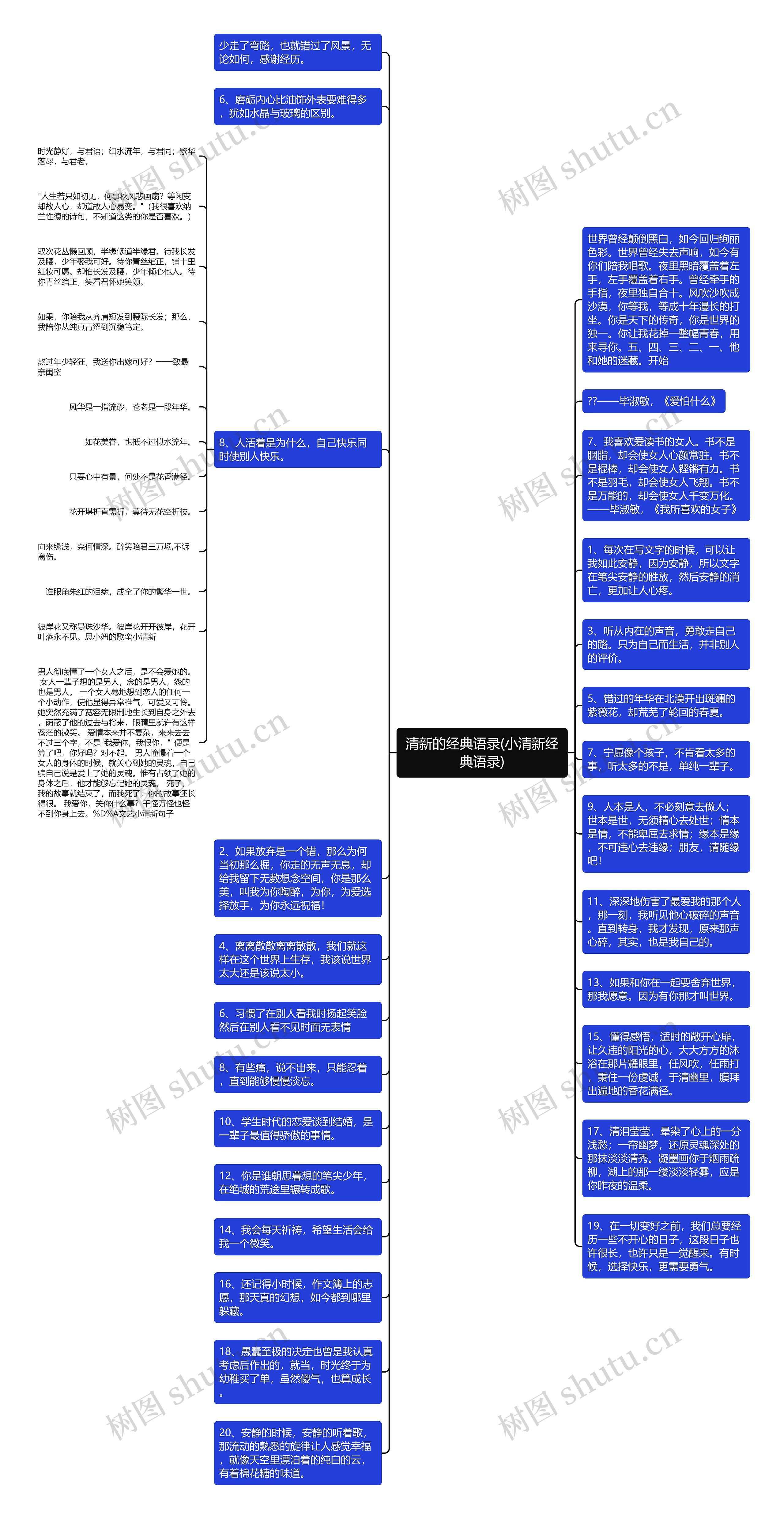 清新的经典语录(小清新经典语录)