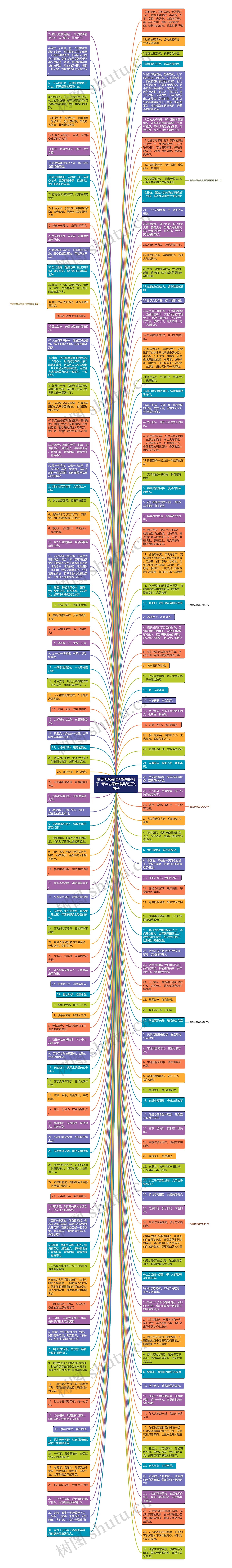 赞美志愿者唯美简短的句子  青年志愿者唯美简短的句子思维导图