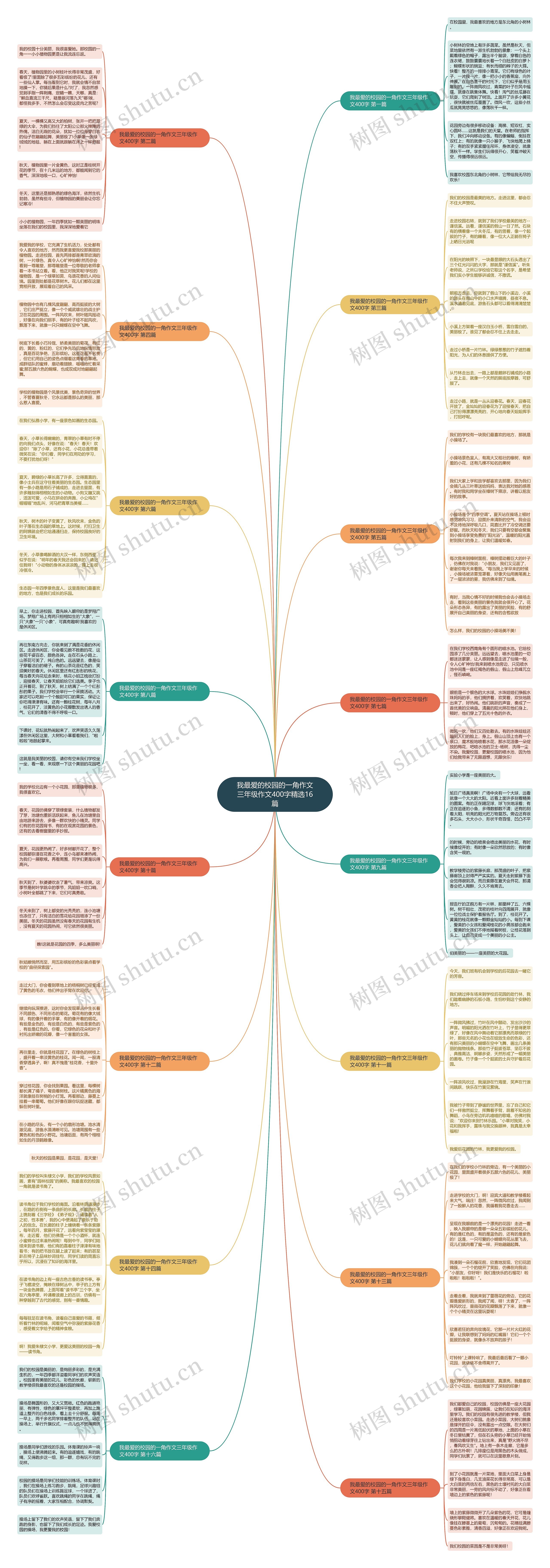我最爱的校园的一角作文三年级作文400字精选16篇 我最爱的校园的一角作文三年级作文400字精选16篇